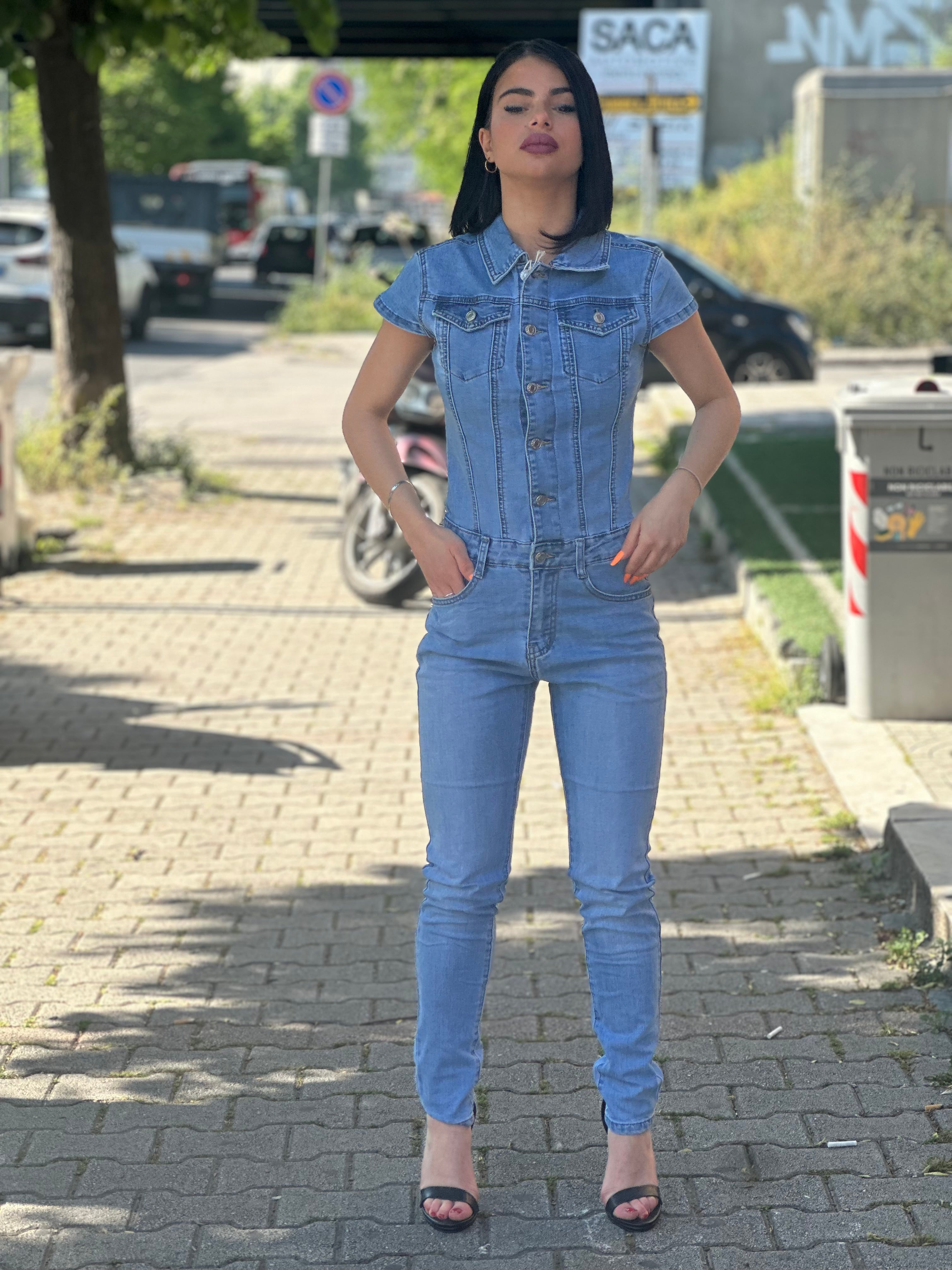 Jumpsuite denim soft