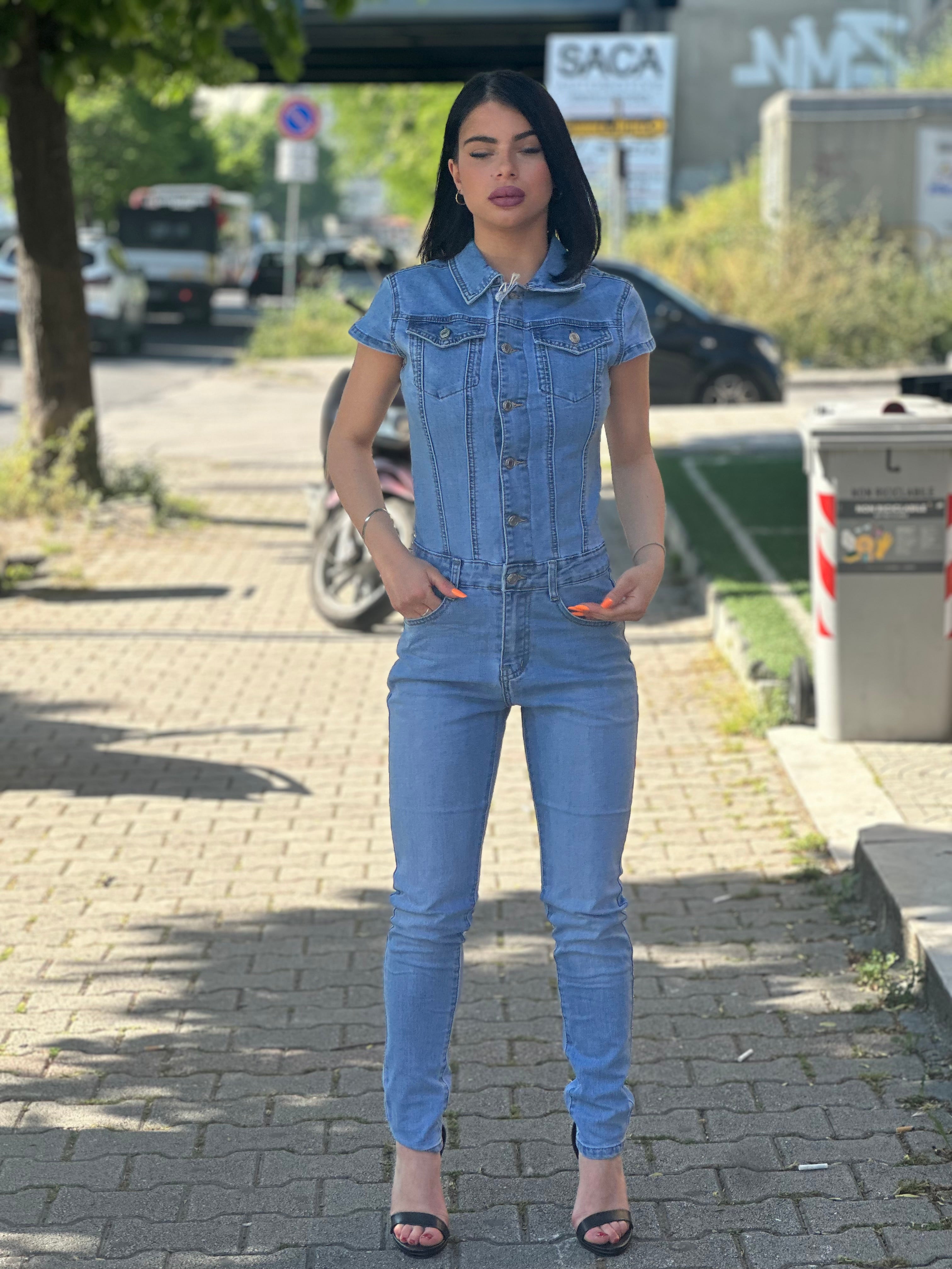 Jumpsuite denim soft