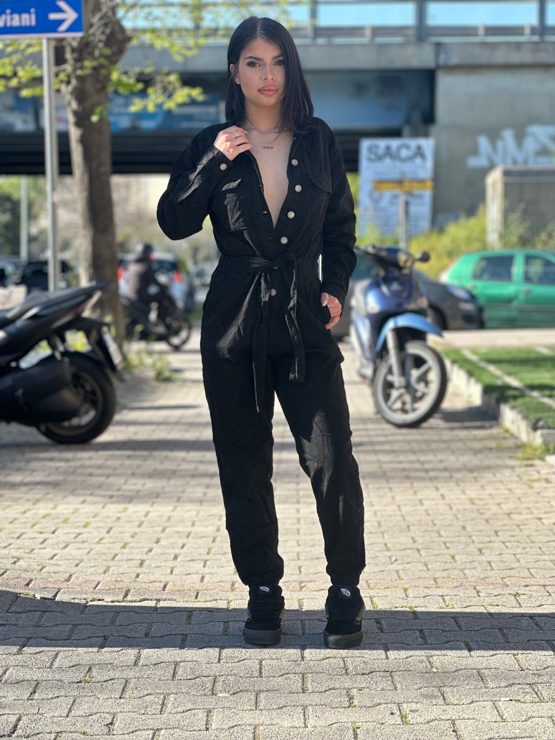Jumpsuite black new