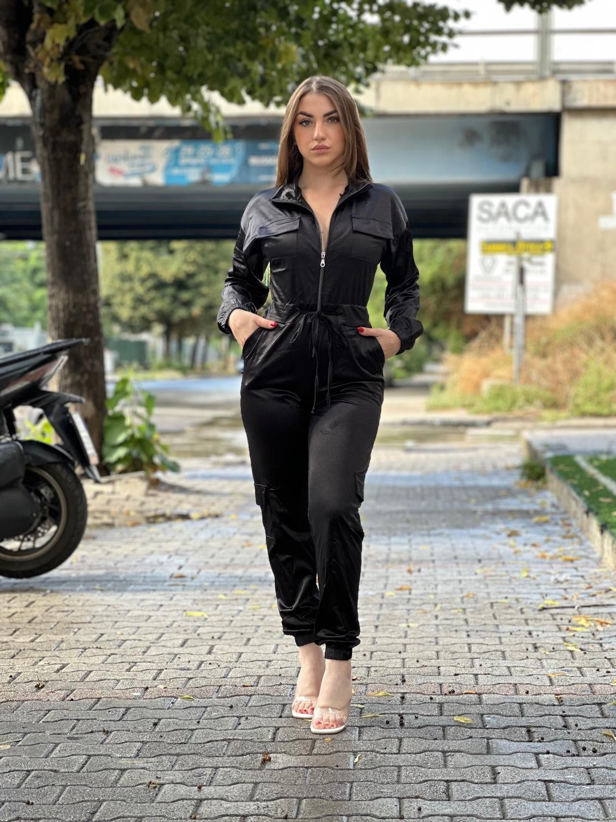 ￼Jumpsuite acetata