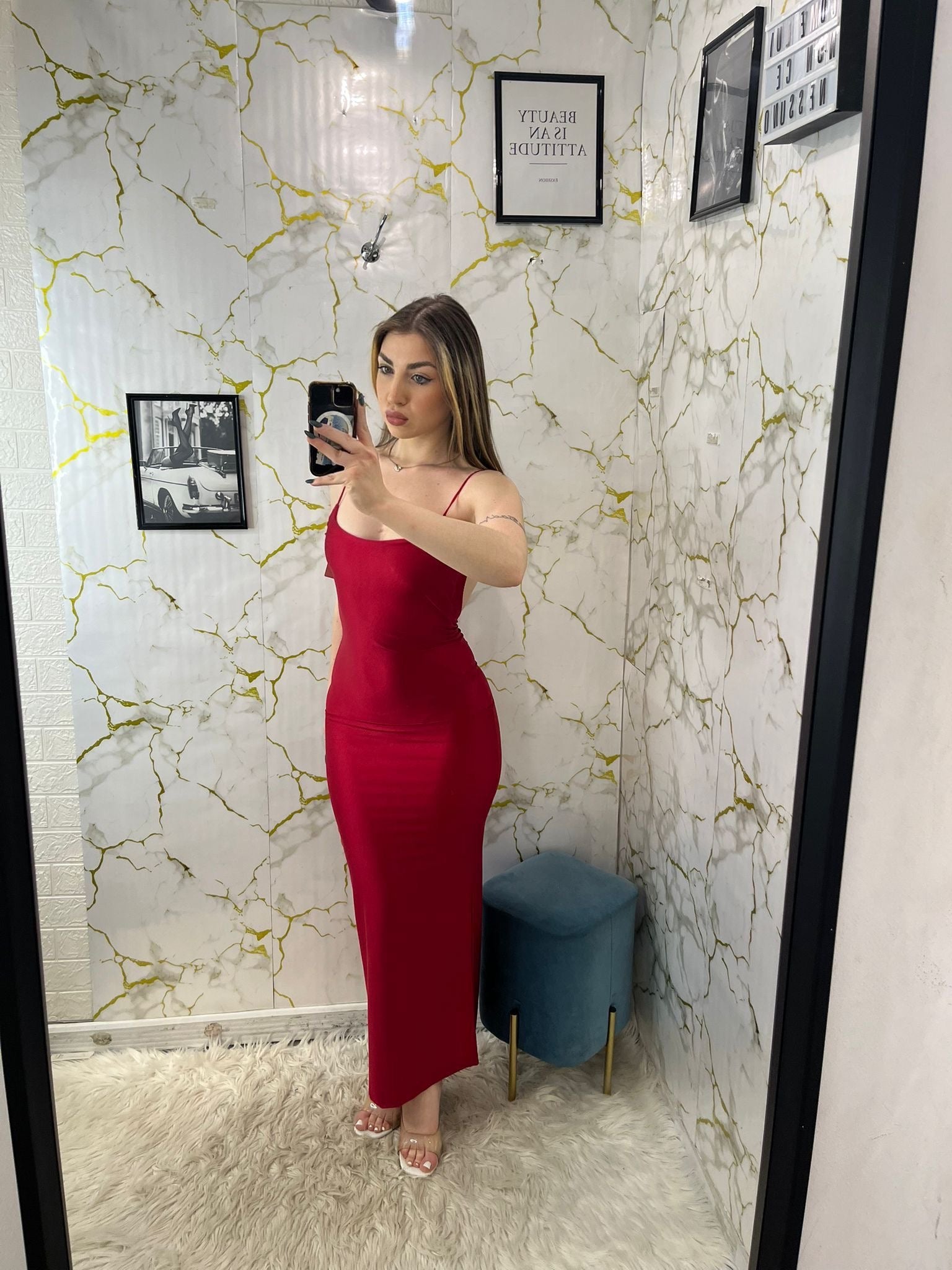 Dress in lycra Amalia