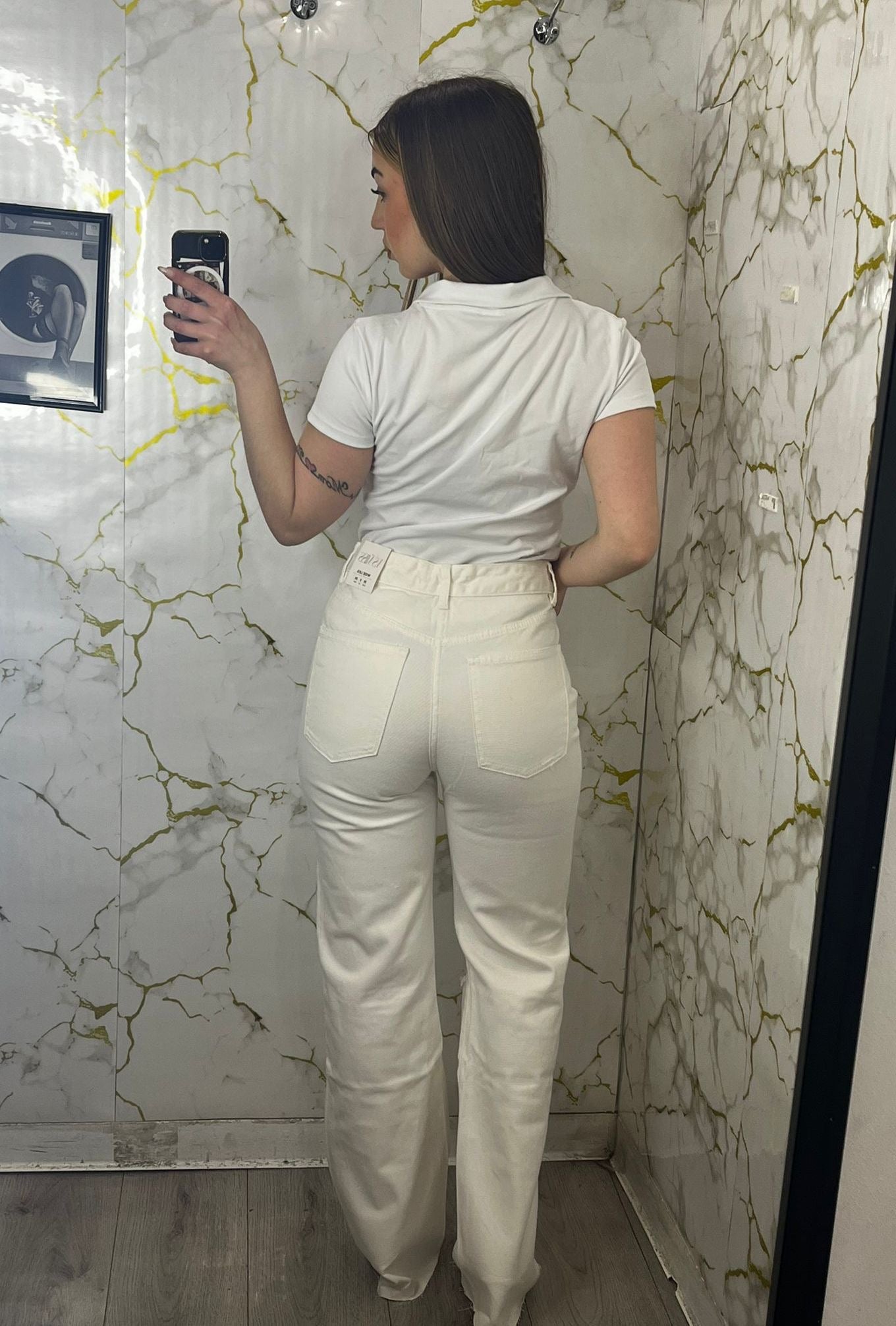 Jeans white