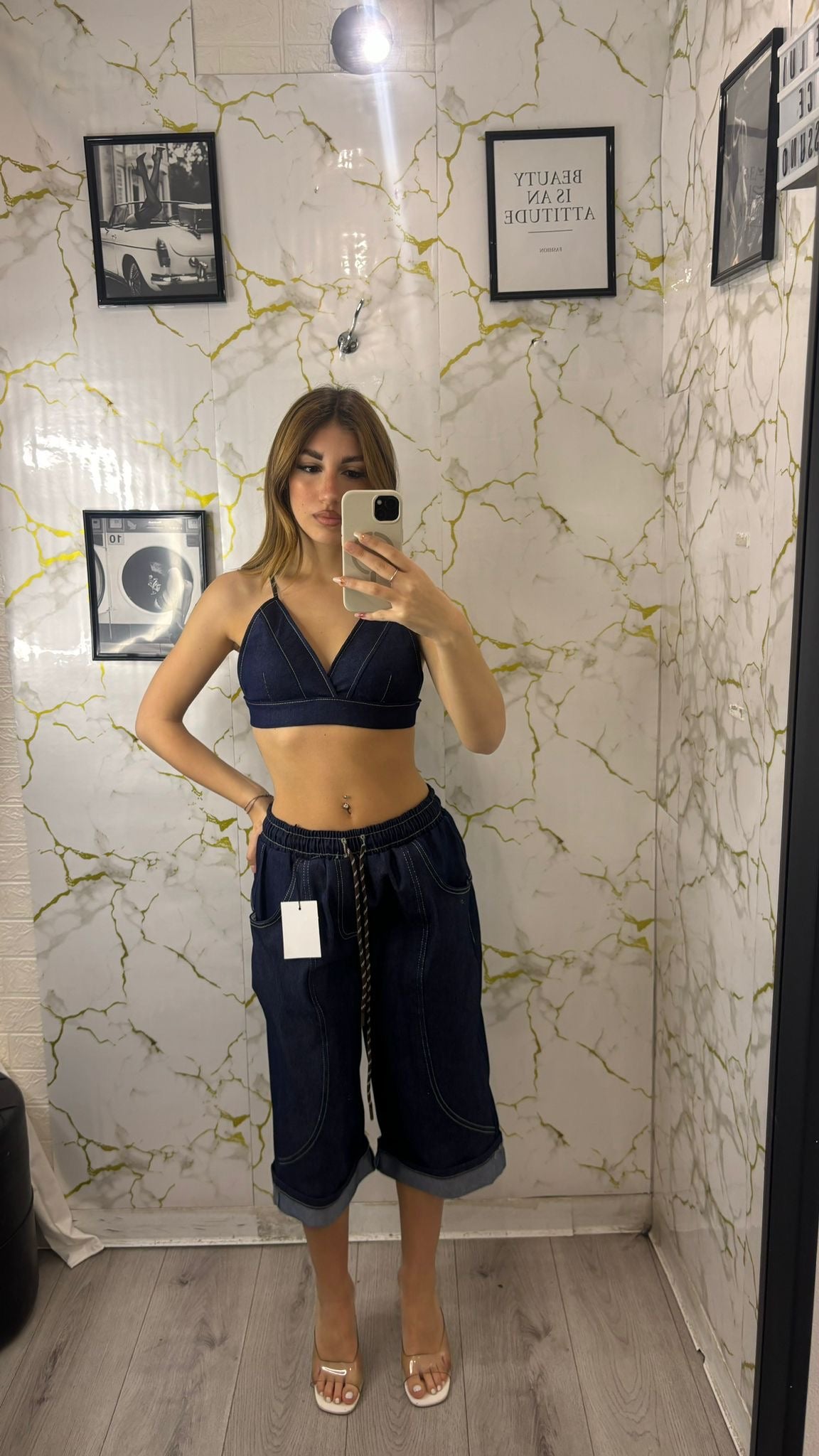 Fascia di jeans