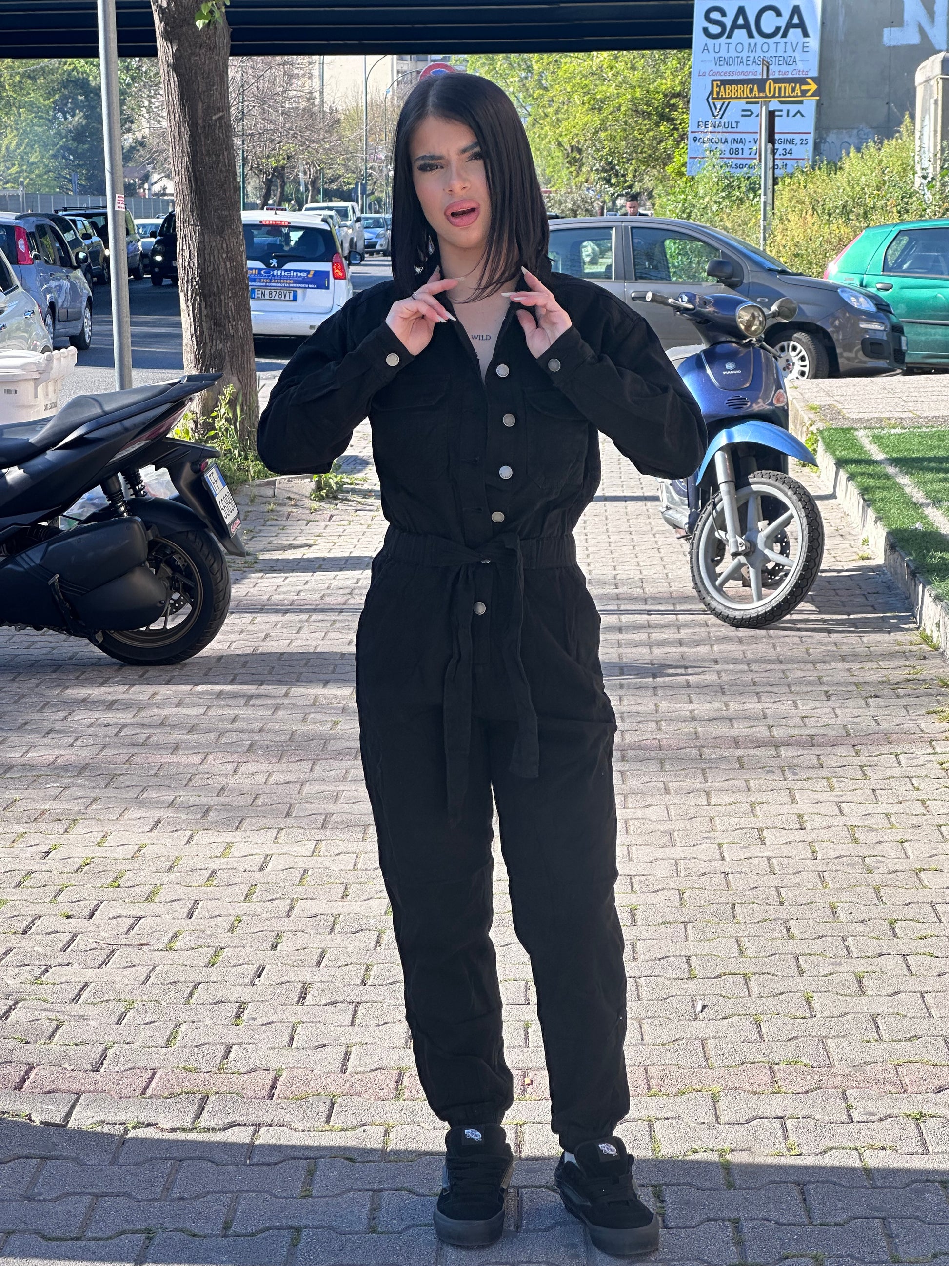 Jumpsuite black new