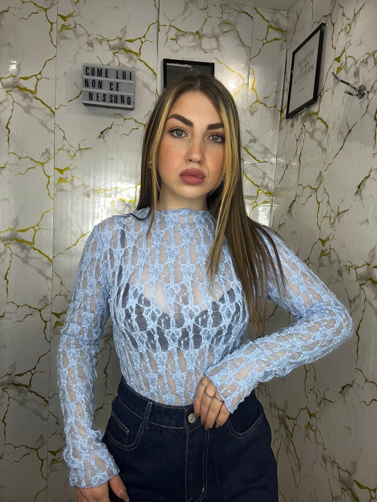 Maglia macramé