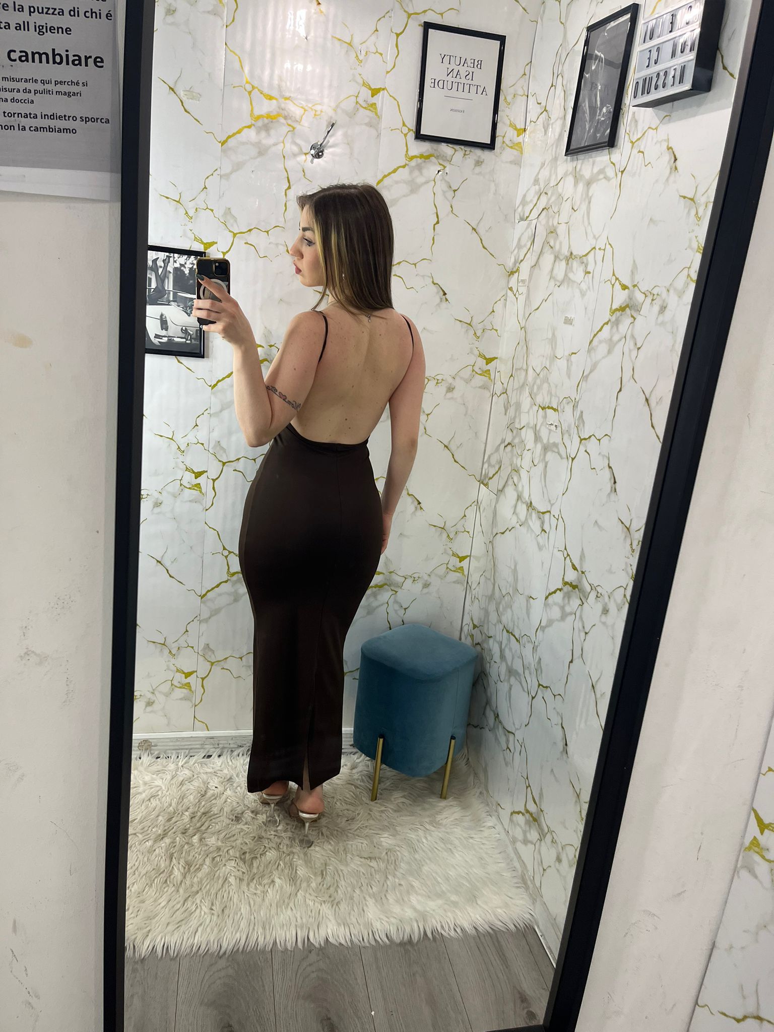 Dress in lycra Amalia