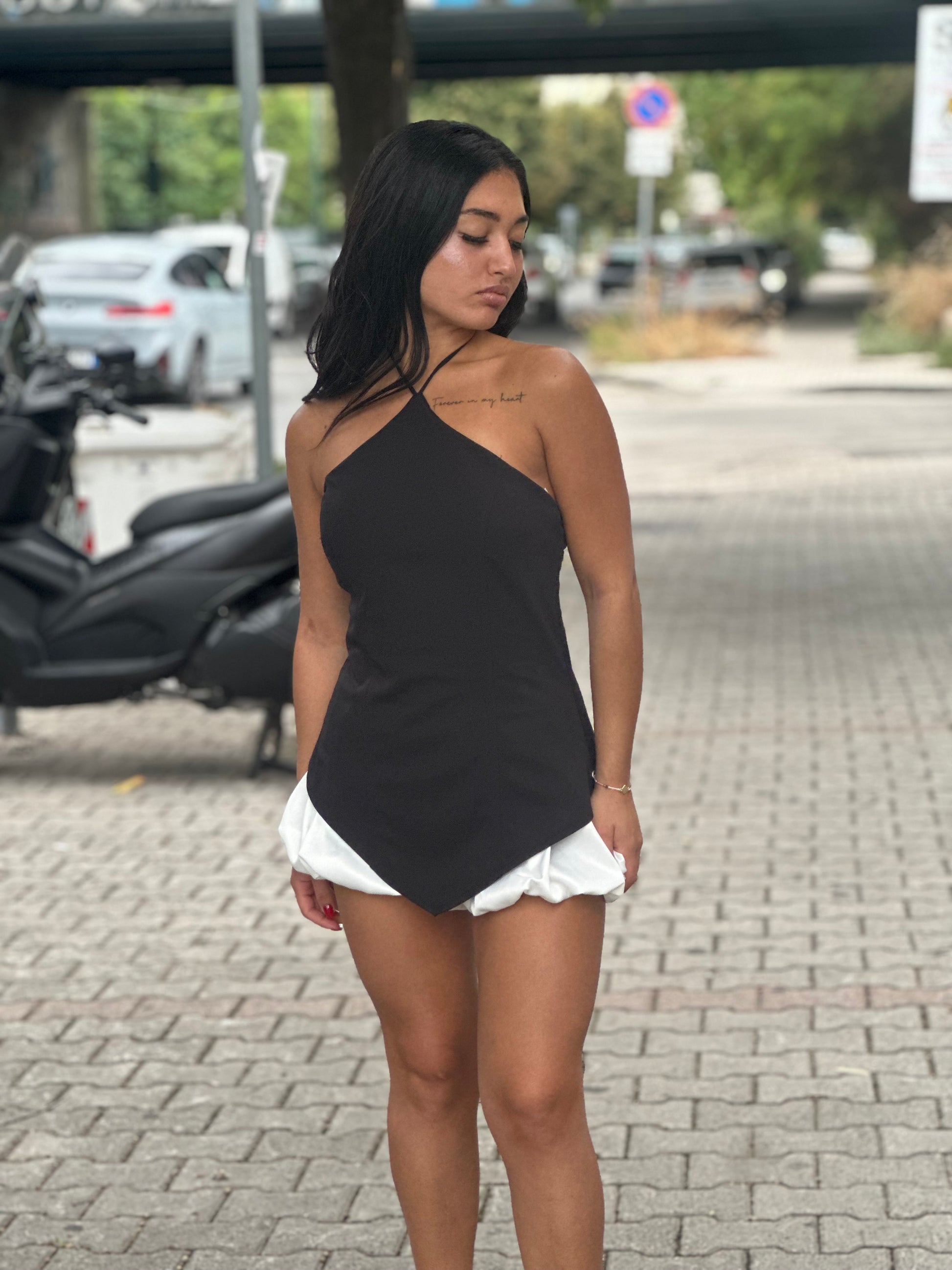 Dress effetto balloon