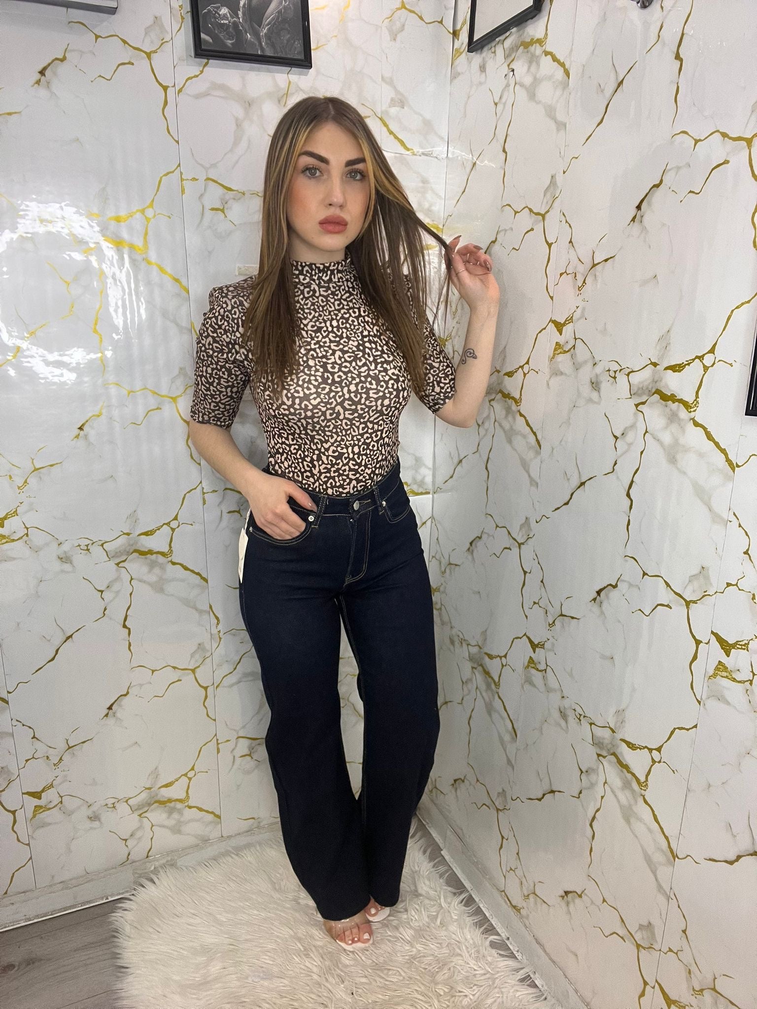 Balloon denim scuro kate