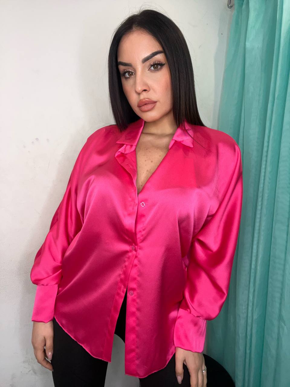 Camicia in raso morbidai