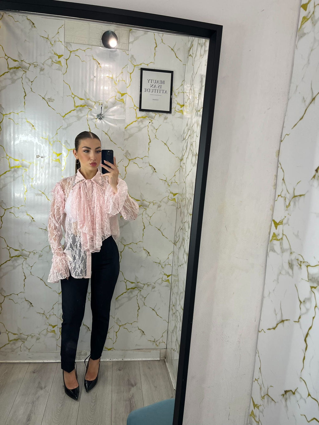 camicia pink Mony