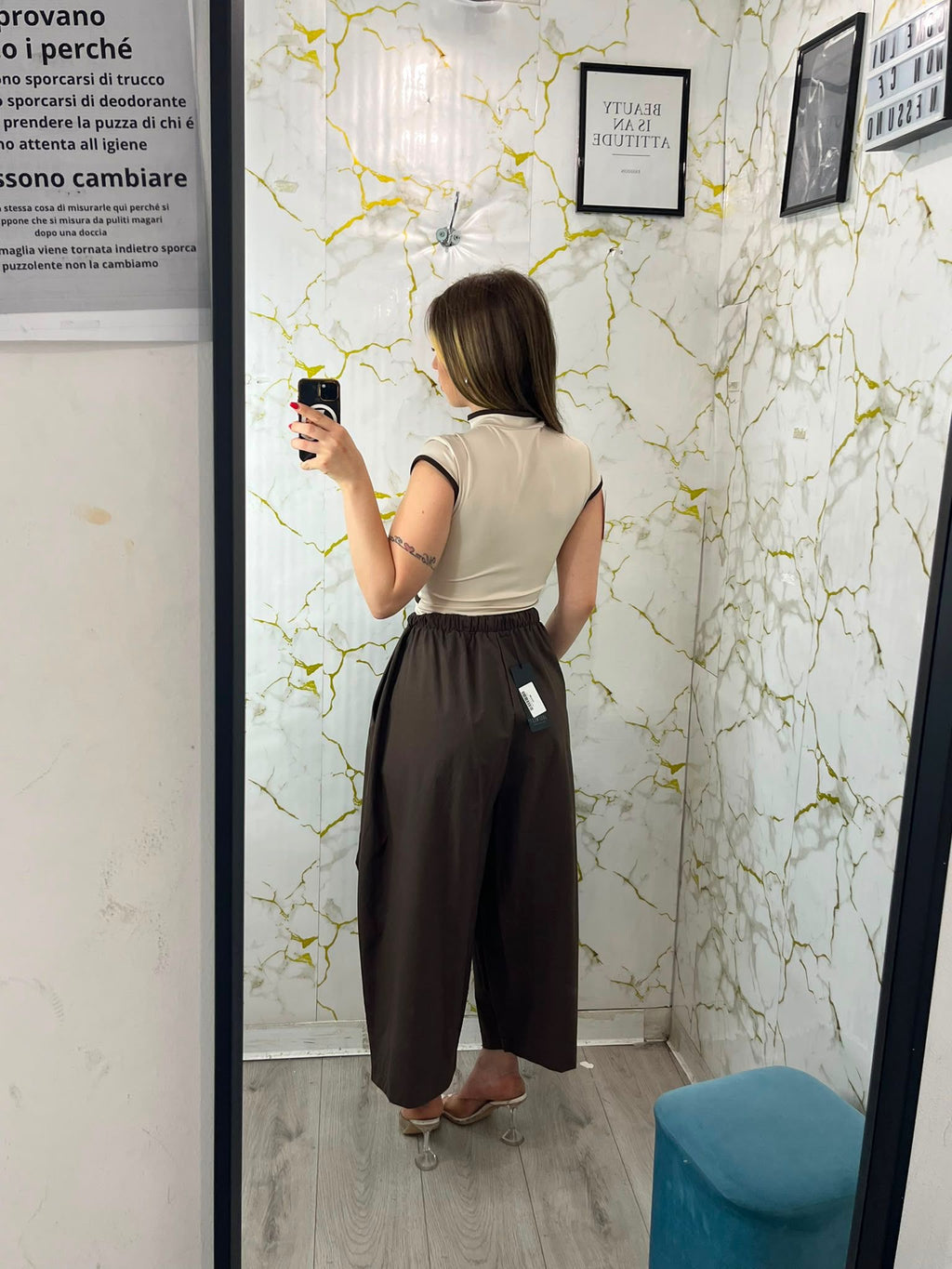 Pantalone just west