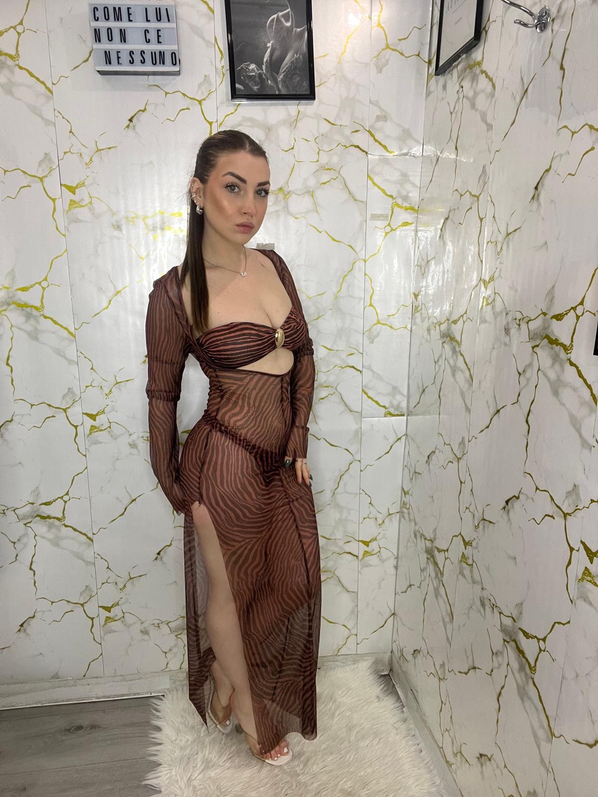Bikini con copricostume egiziano