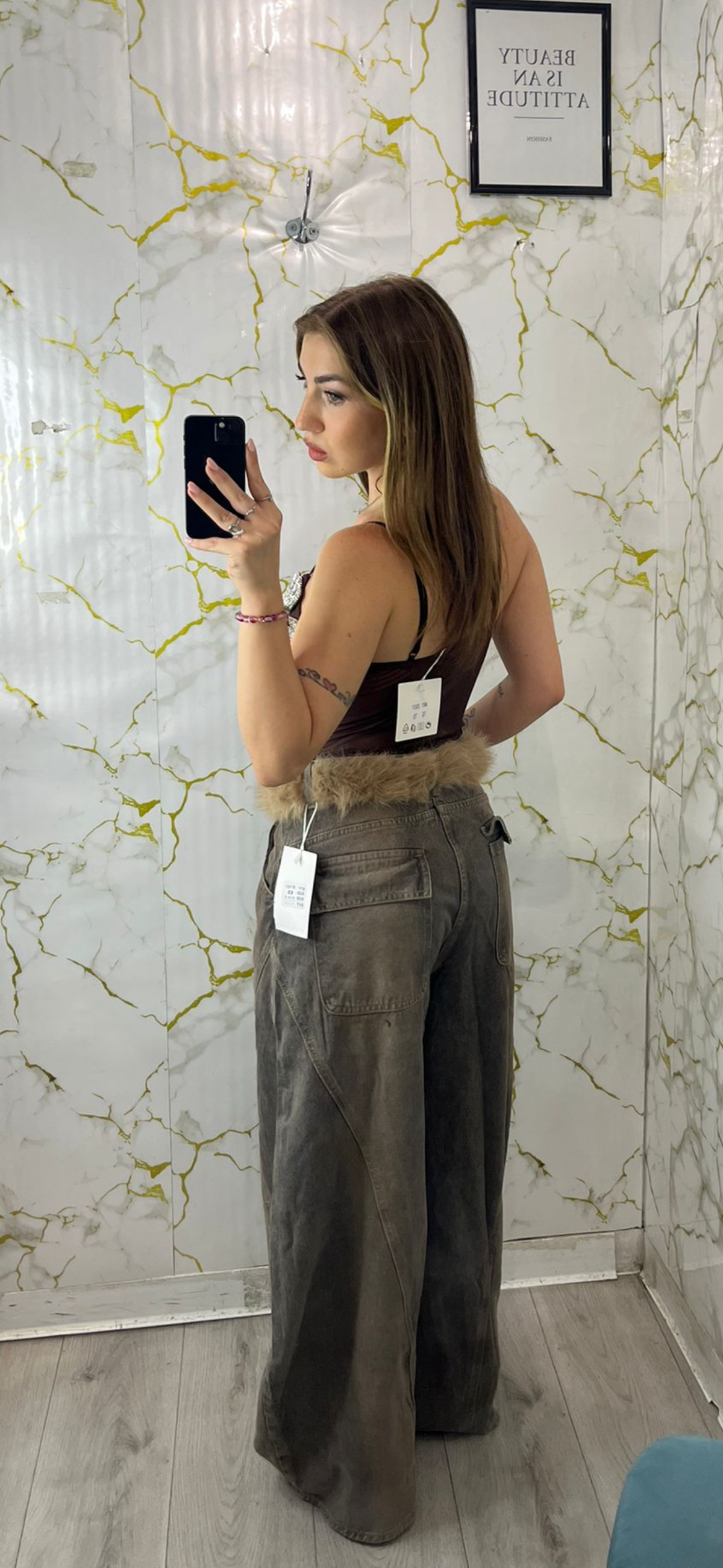 Jeans trosky