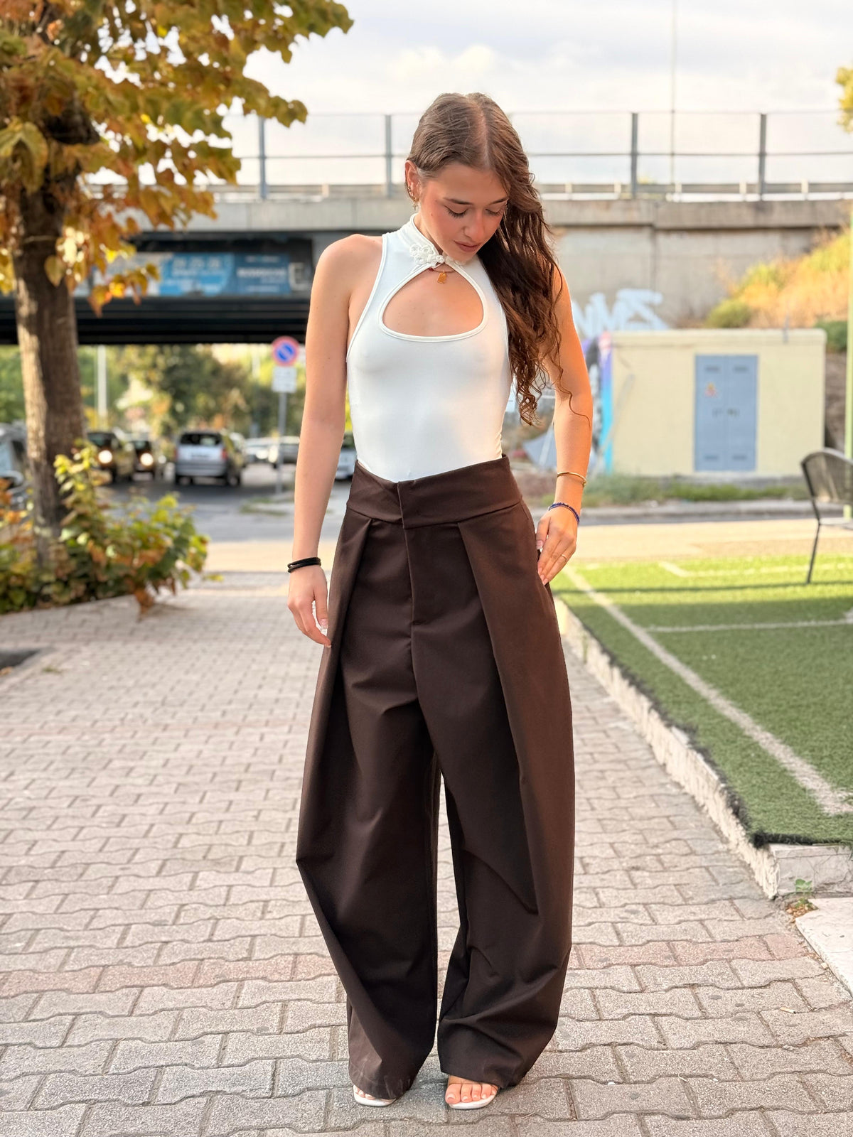 PANTALONE JUSTWEST CON PENCHE