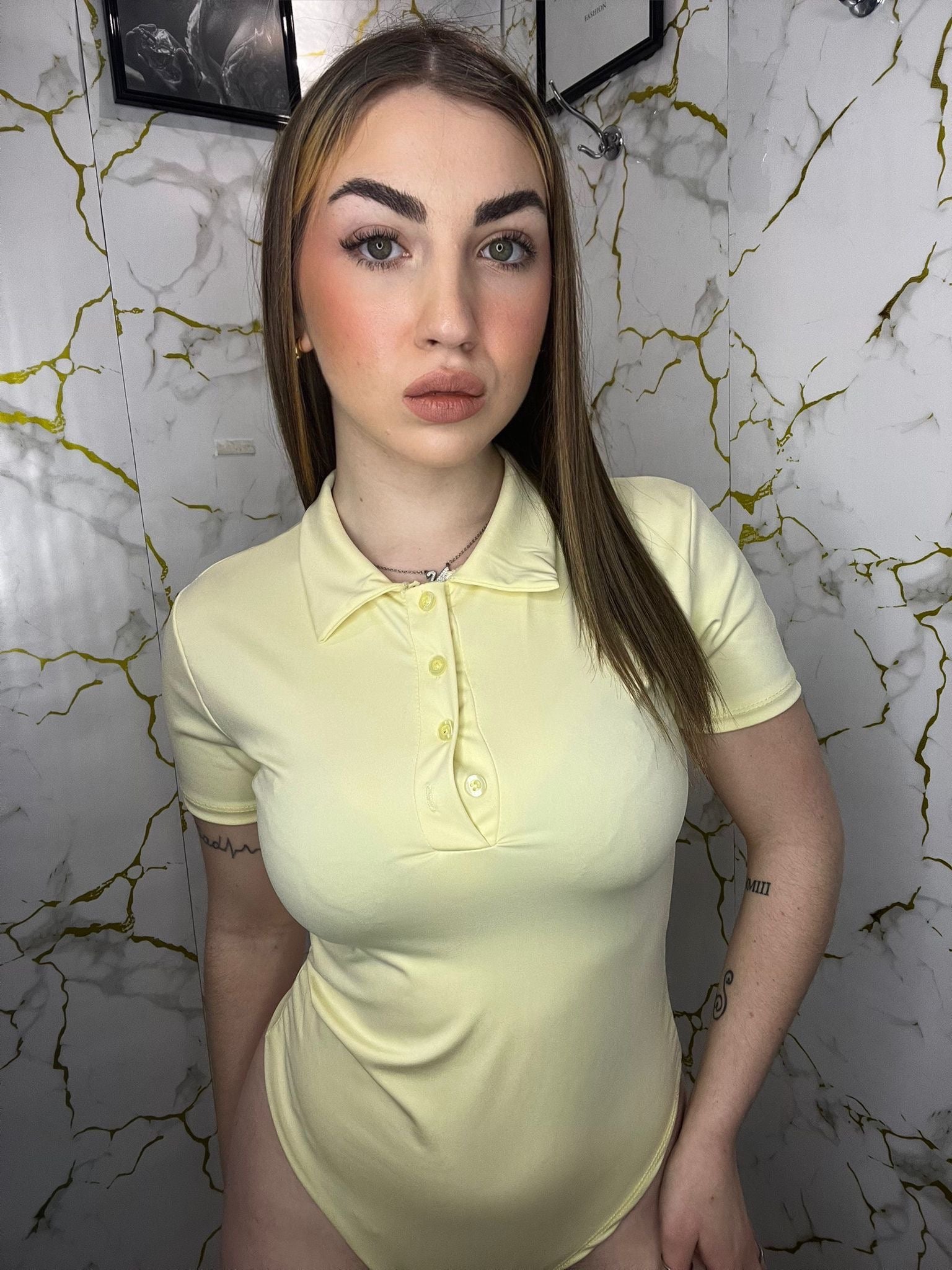 Body in lycra  modello Polo