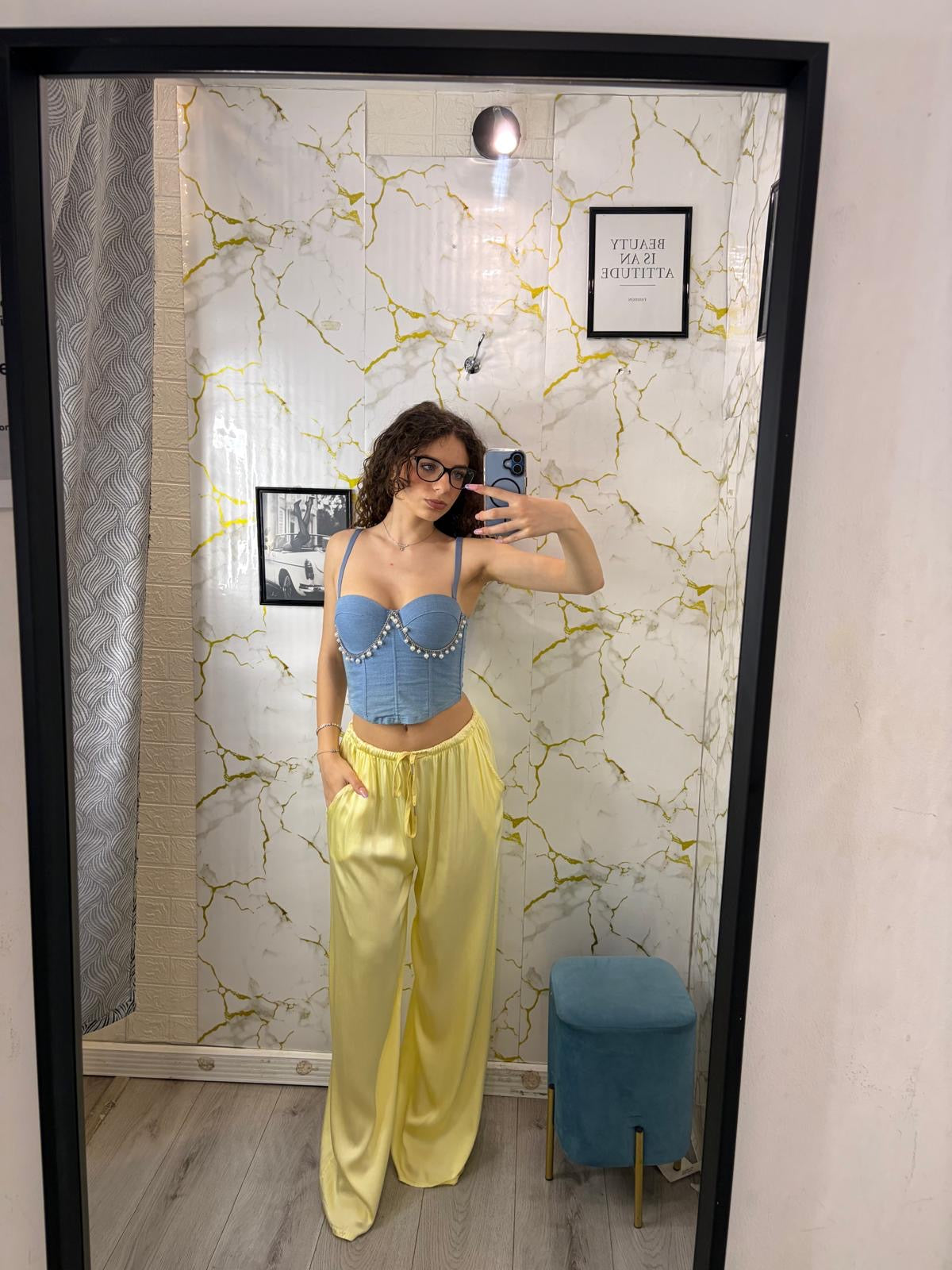 Corsetto perla