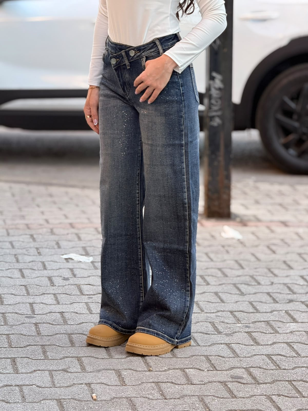 Jeans a palazzo Monica