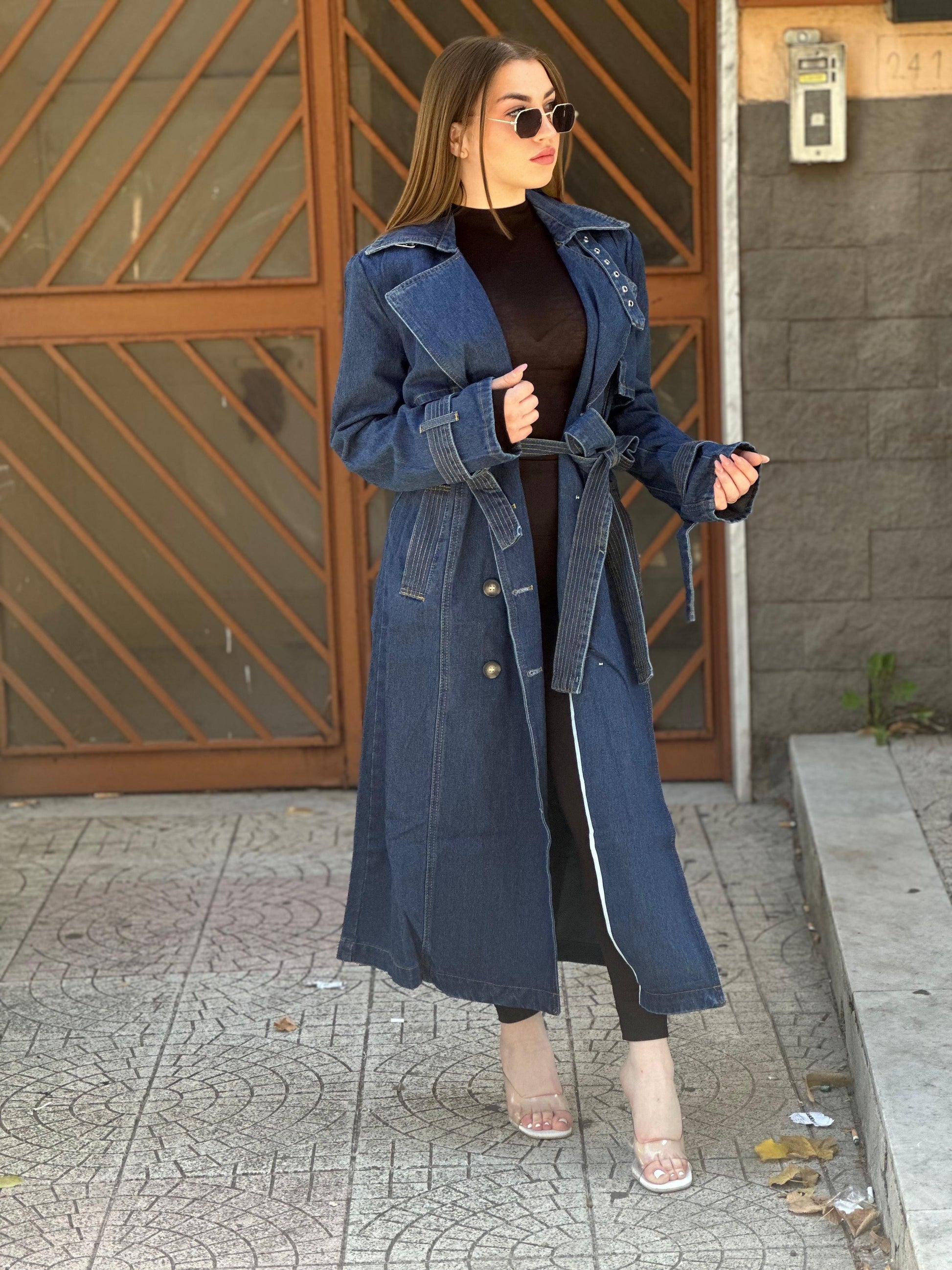 Tranch di jeans