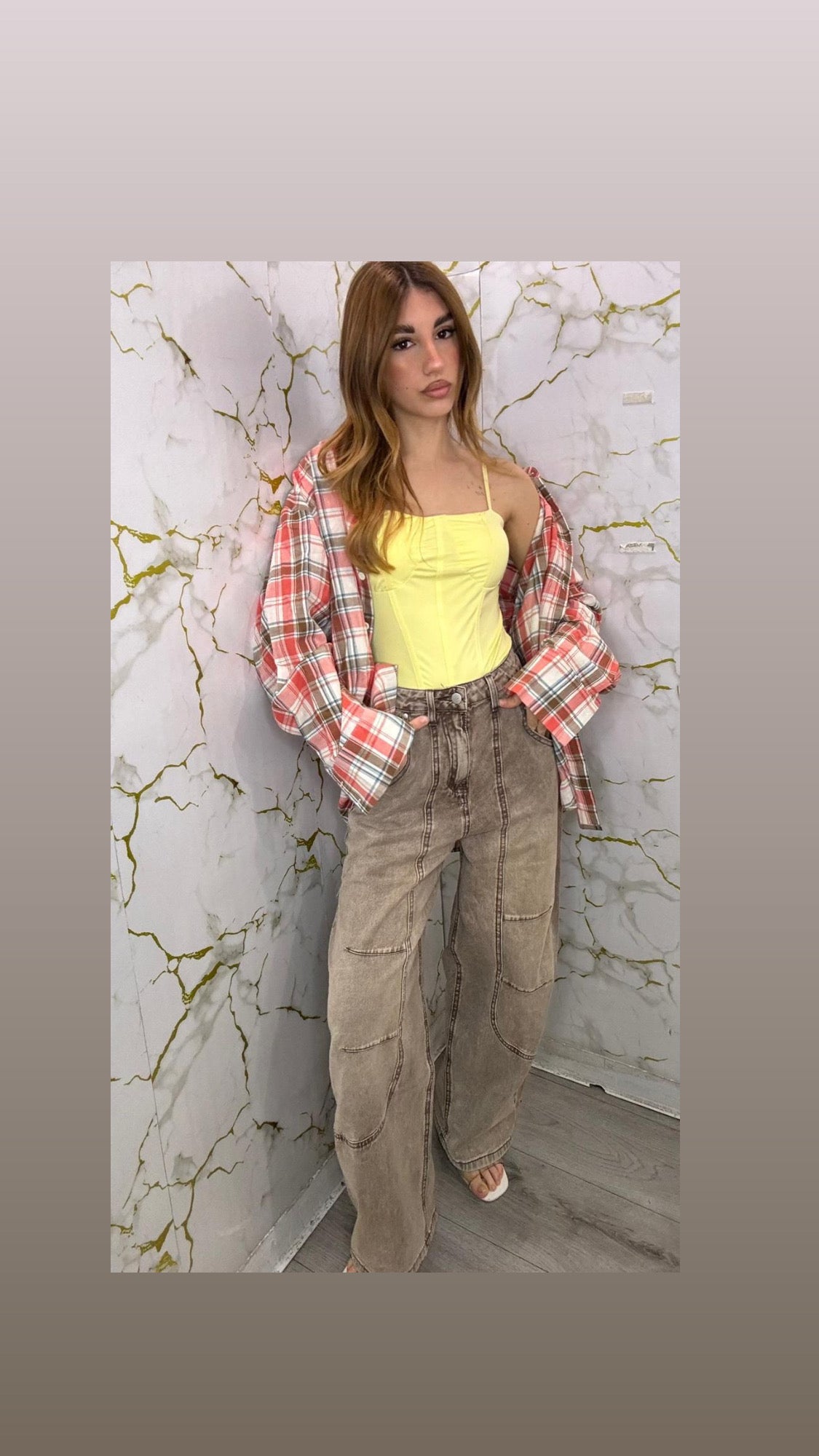 jeans sabbiato carpenter asimettrico
