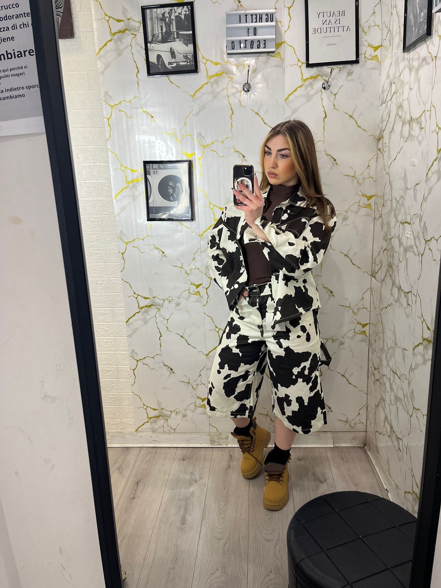 Coord set macchia