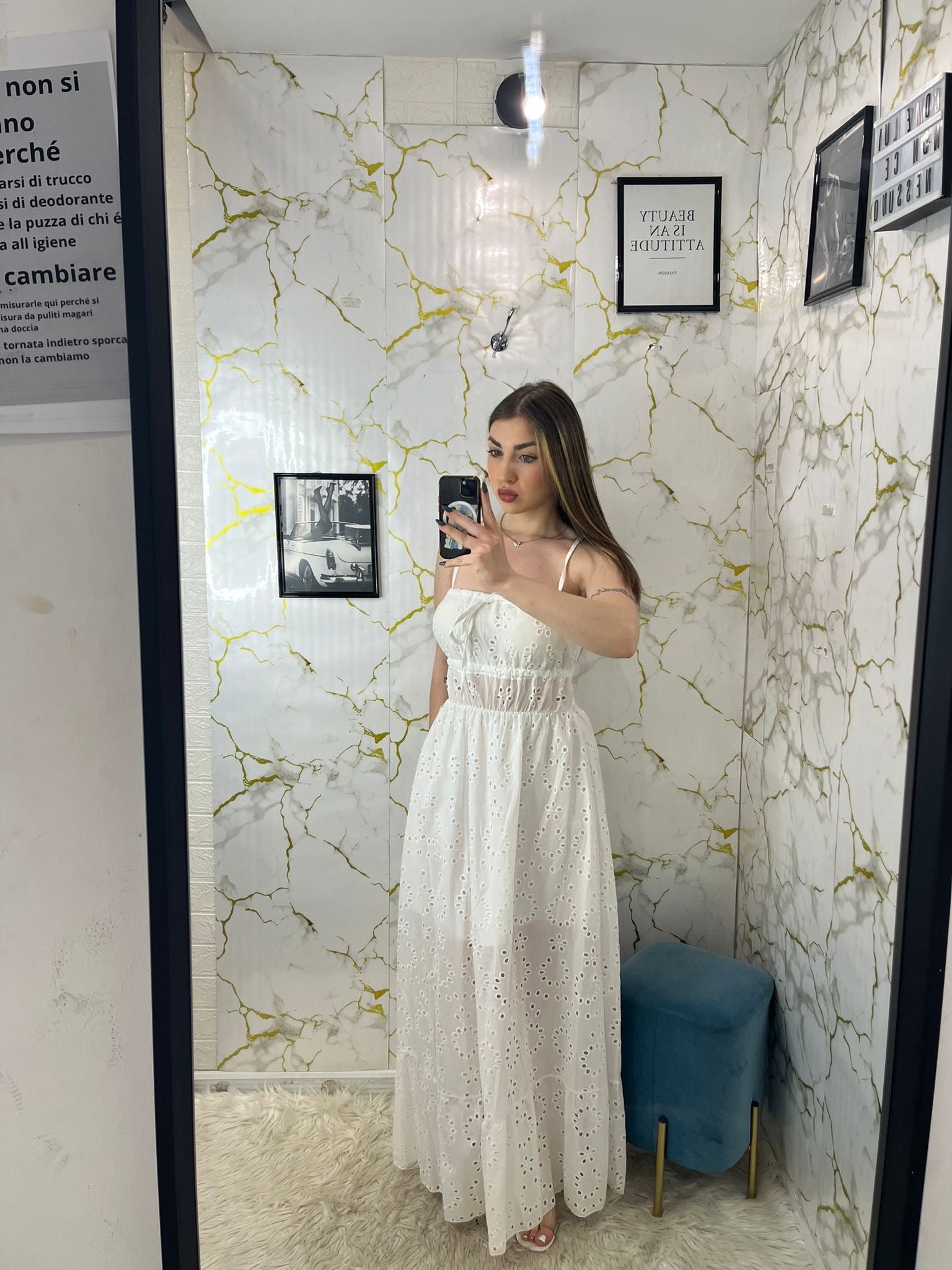 Dress in pizzo San gallo