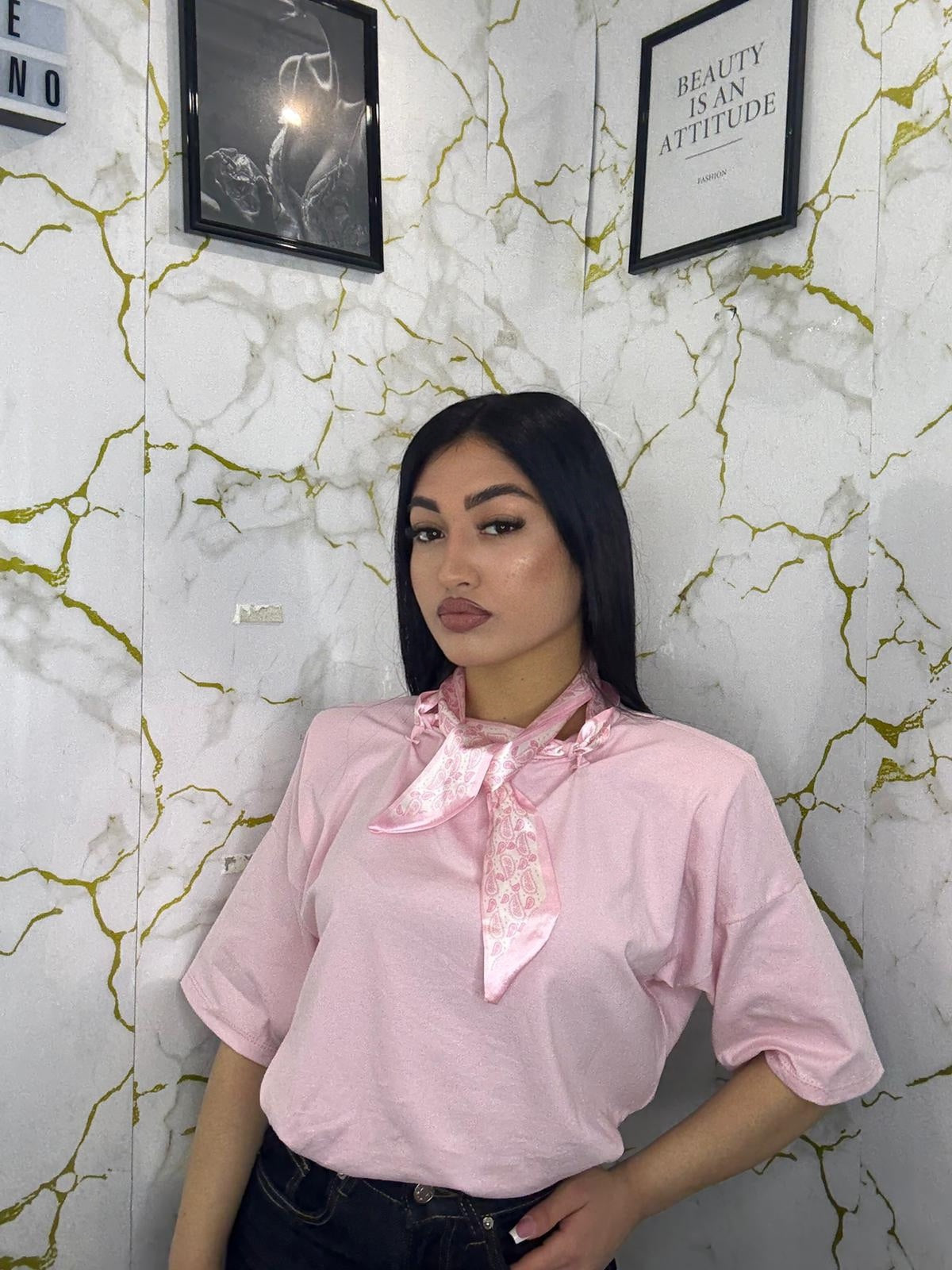 Maglia foulard