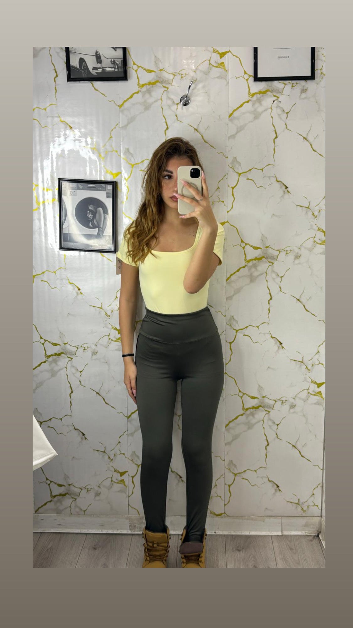 Body con scollo quadrato m/m