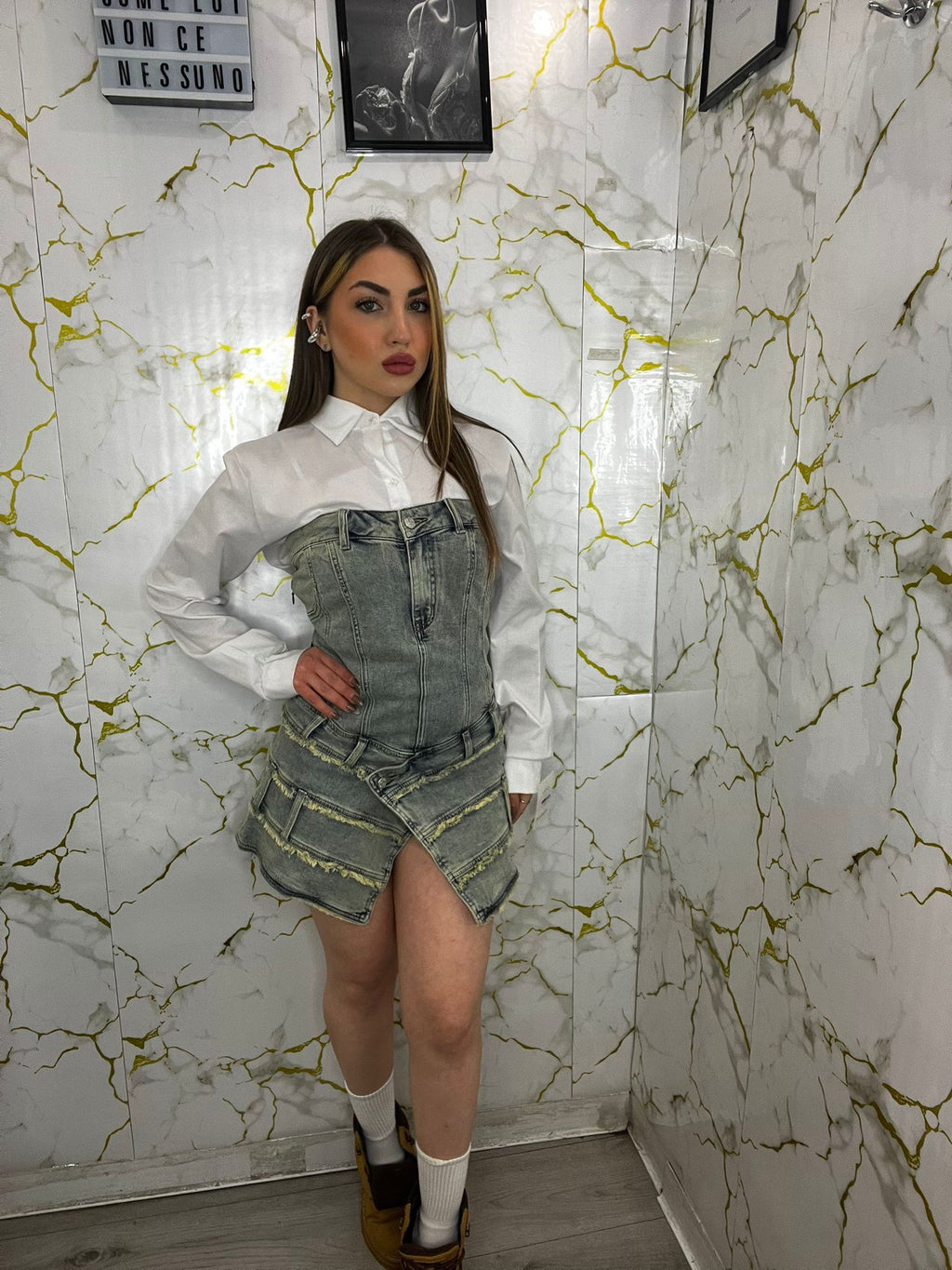 JUMP dress di jeans