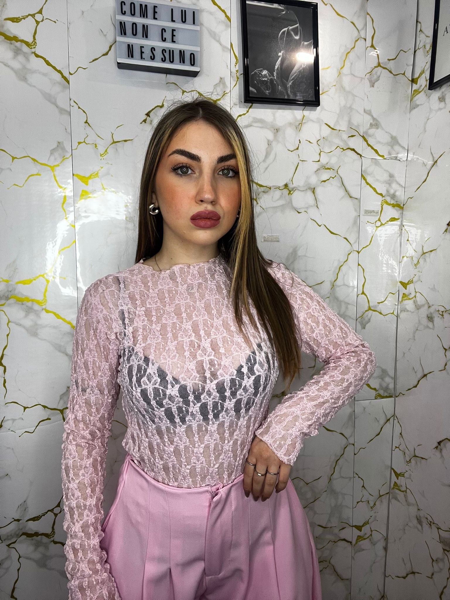 Maglia macramé