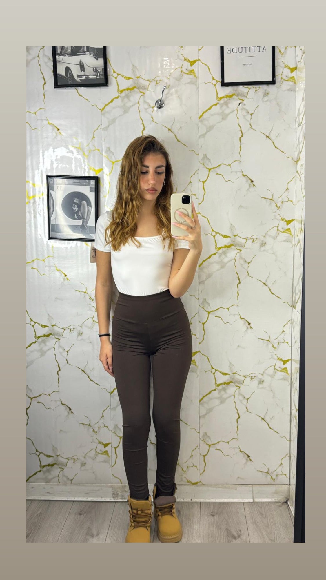 Body con scollo quadrato m/m