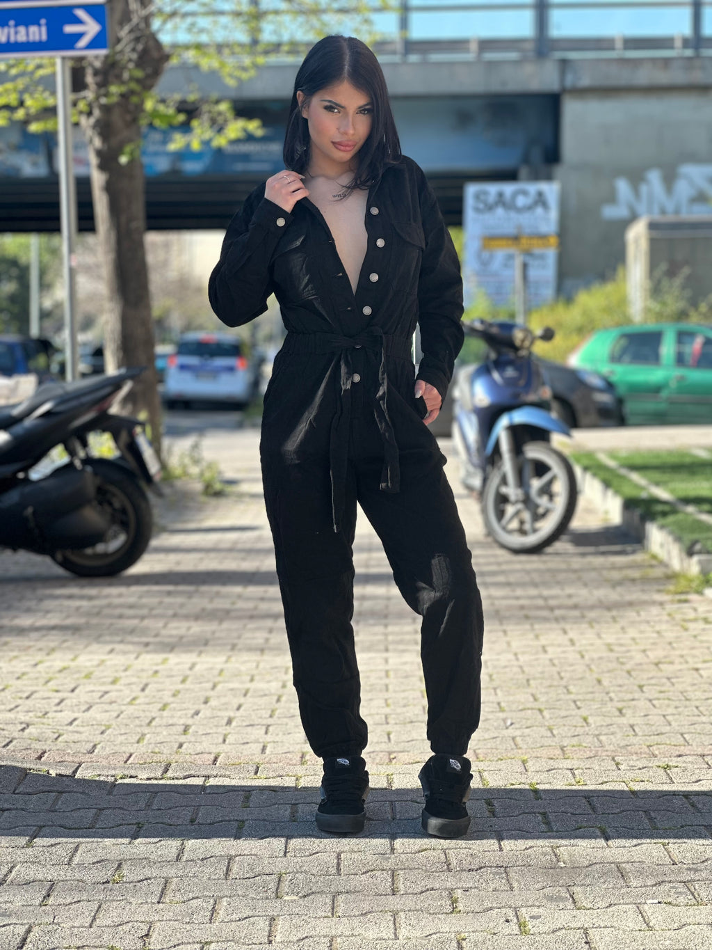 Jumpsuite black new