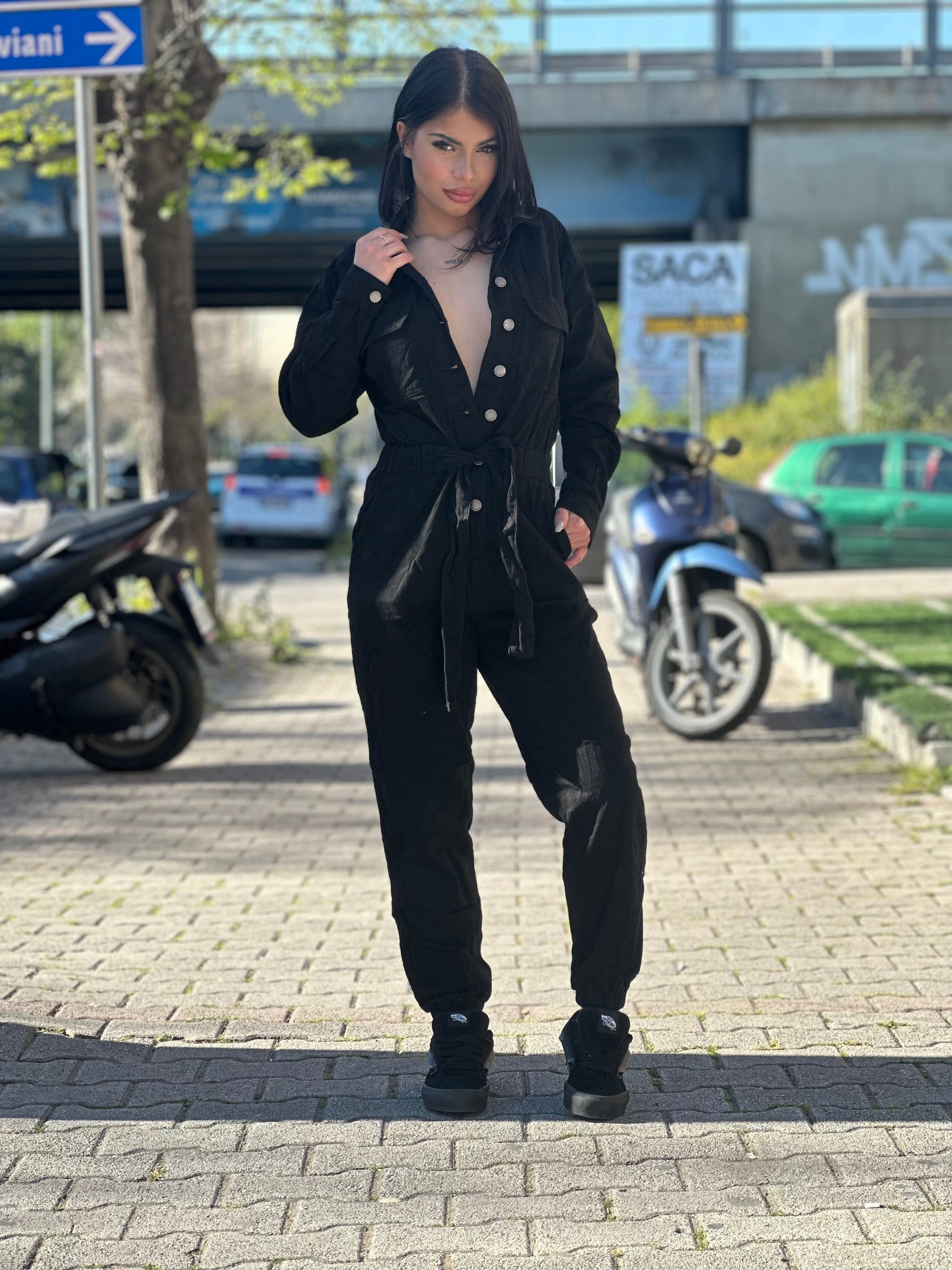 Jumpsuite black new