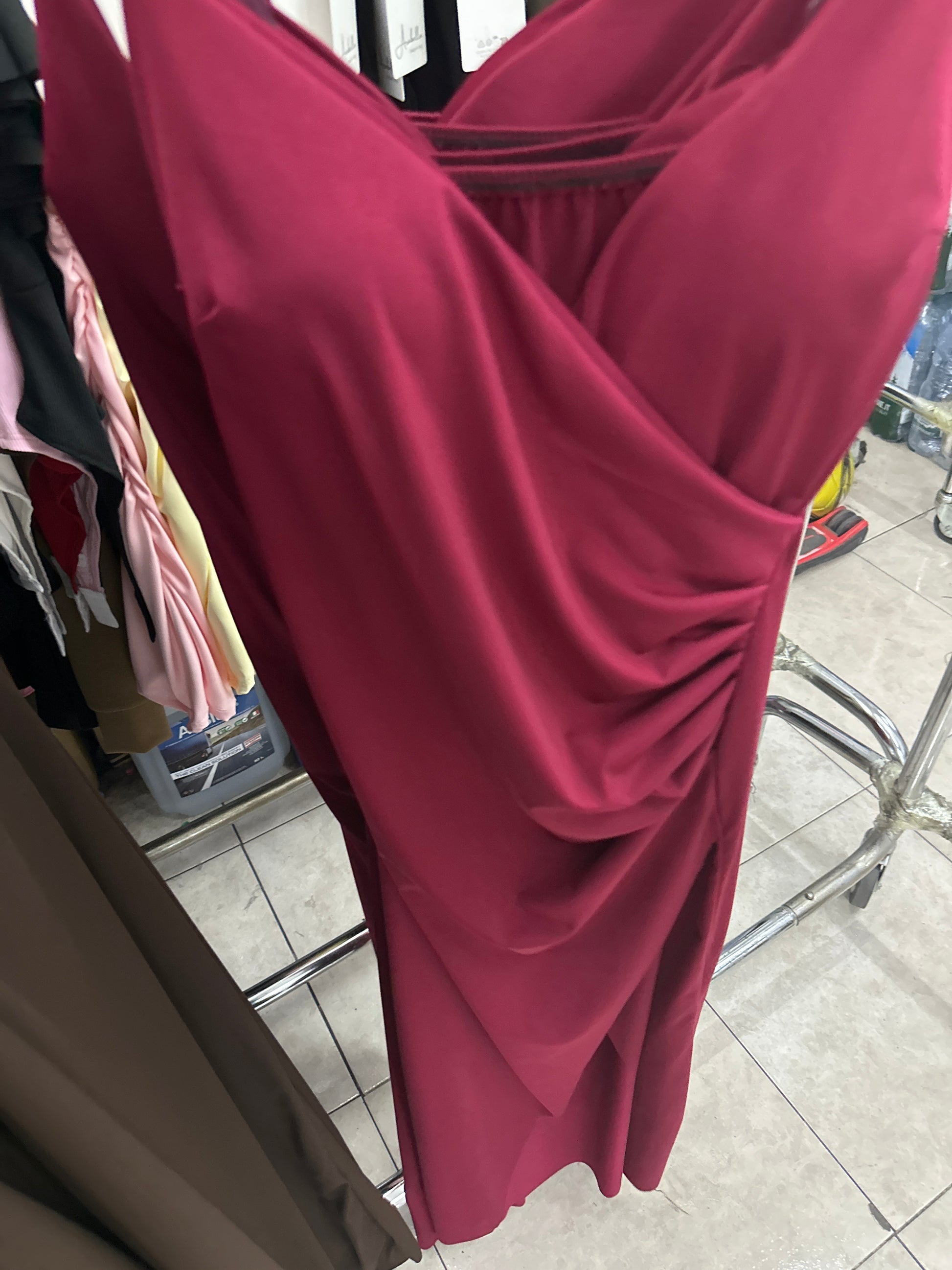 Dress con arricciatura