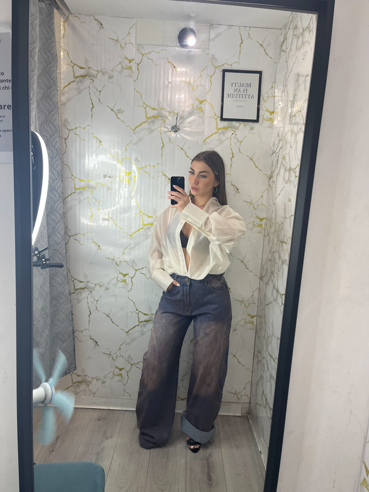 Jeans viola