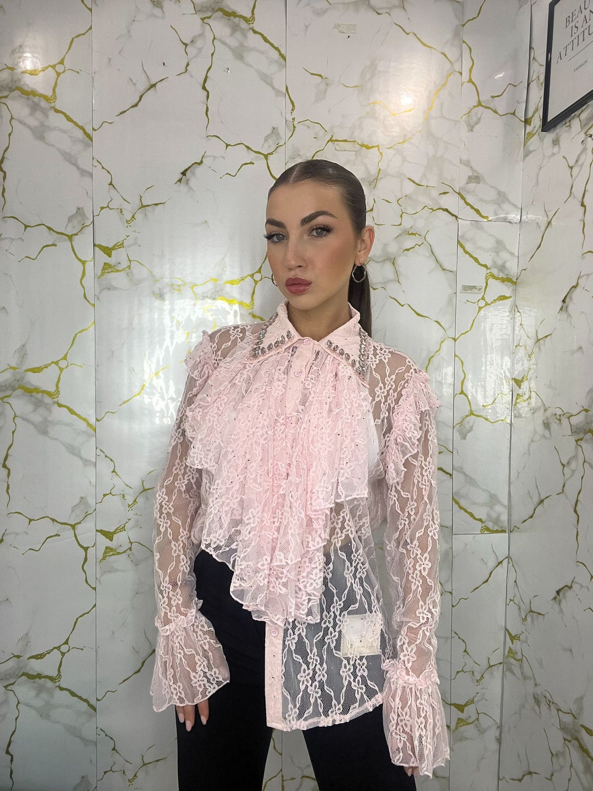 camicia pink Mony