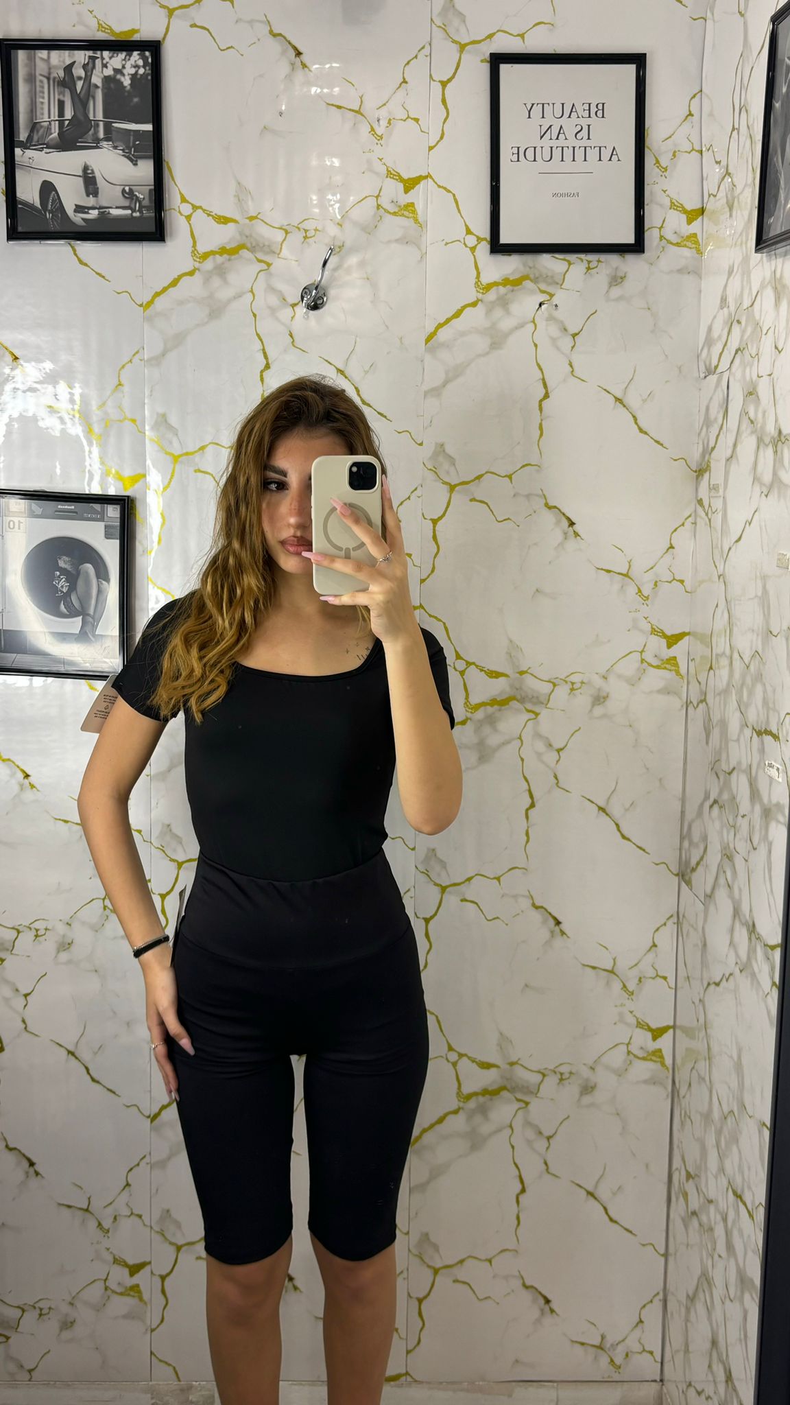 Body con scollo quadrato m/m