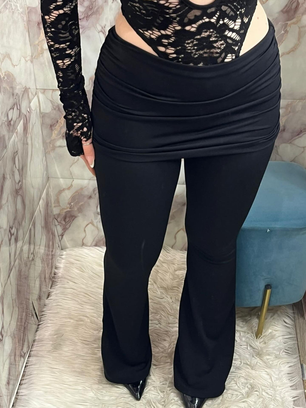 Coordset con body macramé