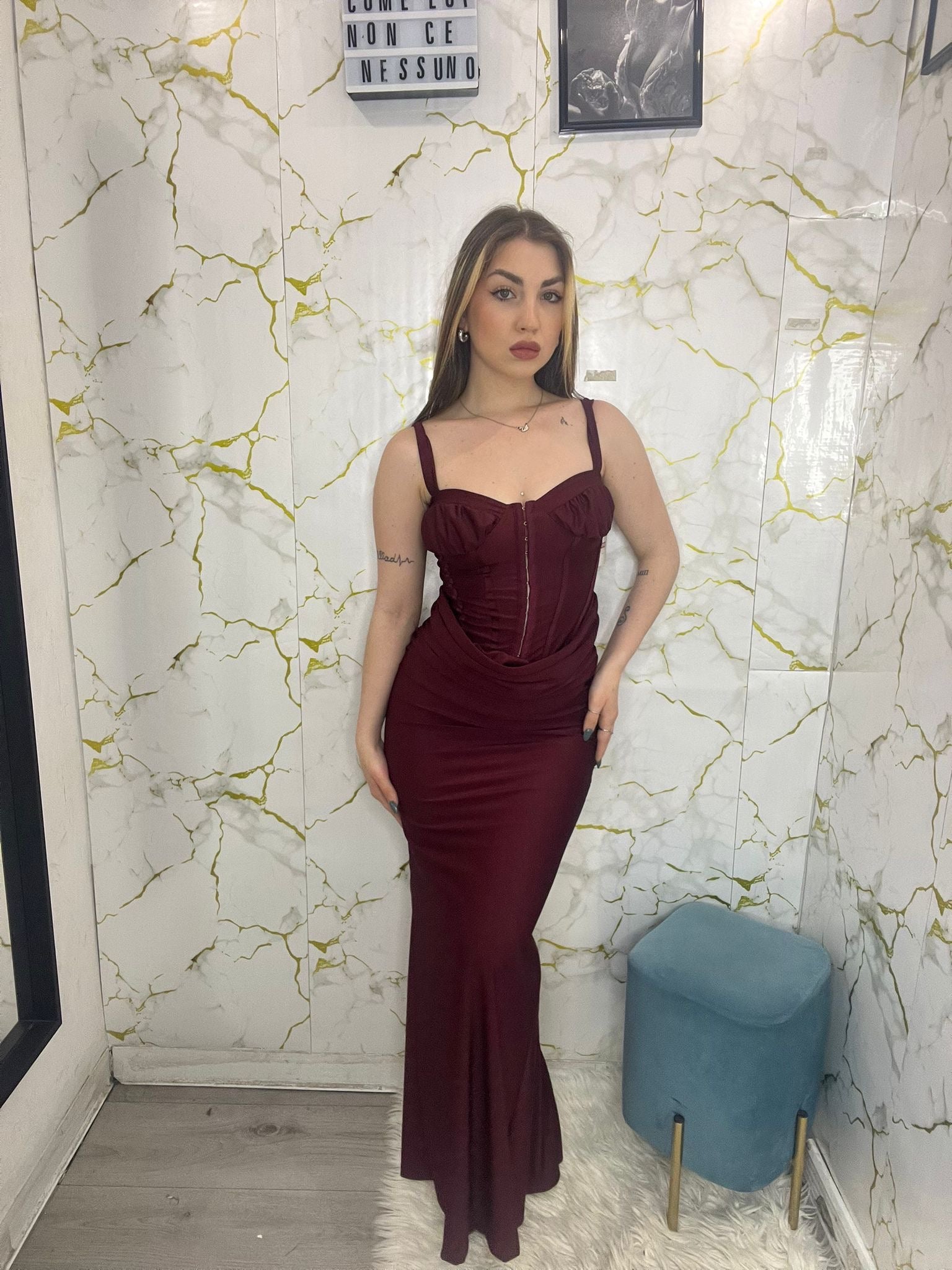 Dress con corpetto