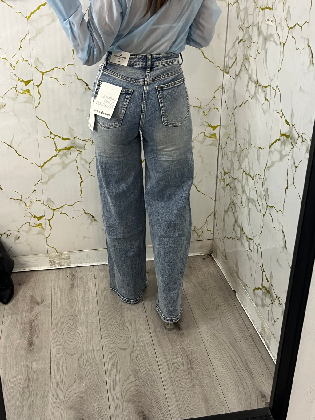 Jeans con Paillettes