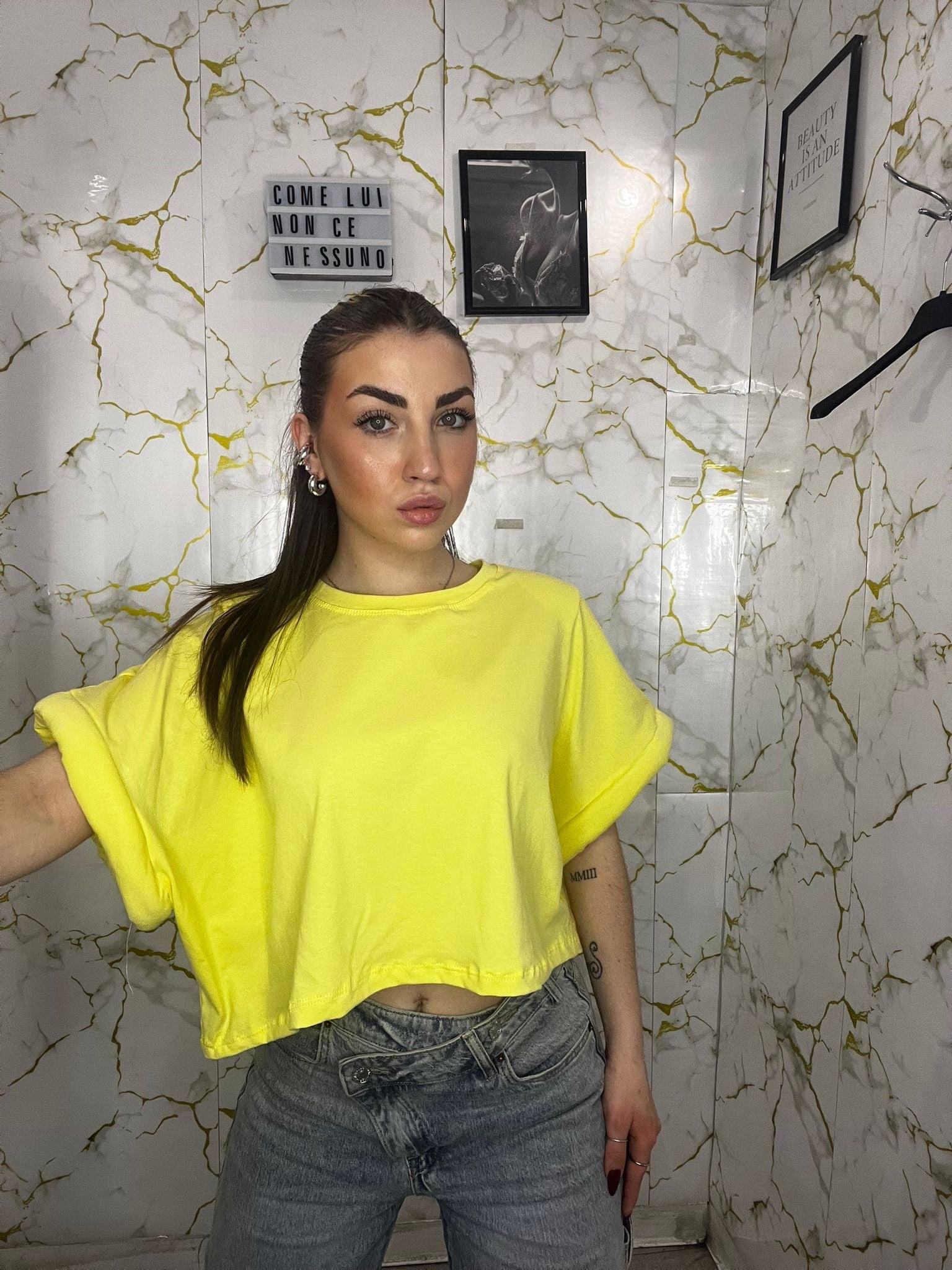 Maglia con risvolto