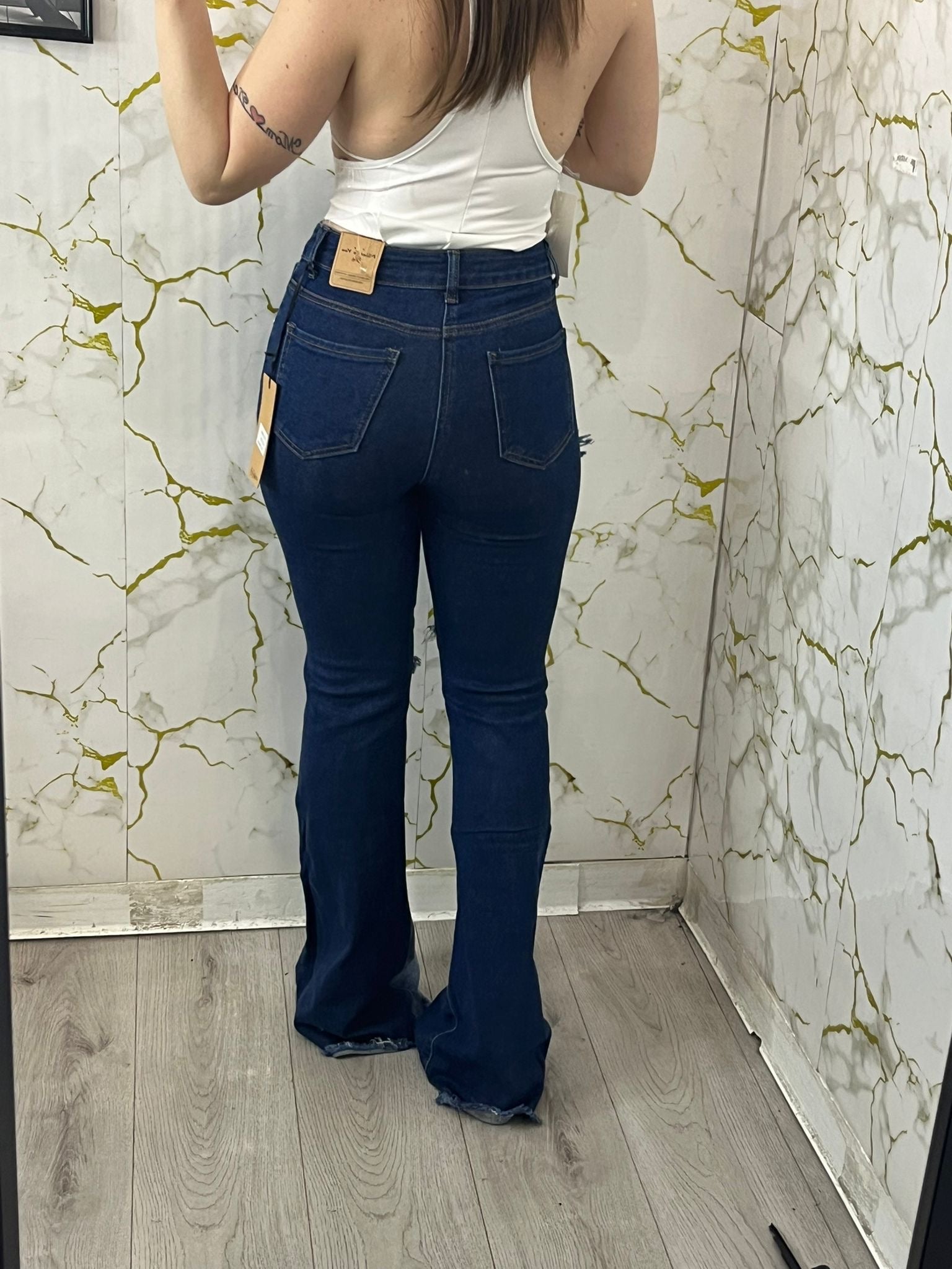 Jeans a zampa Michael