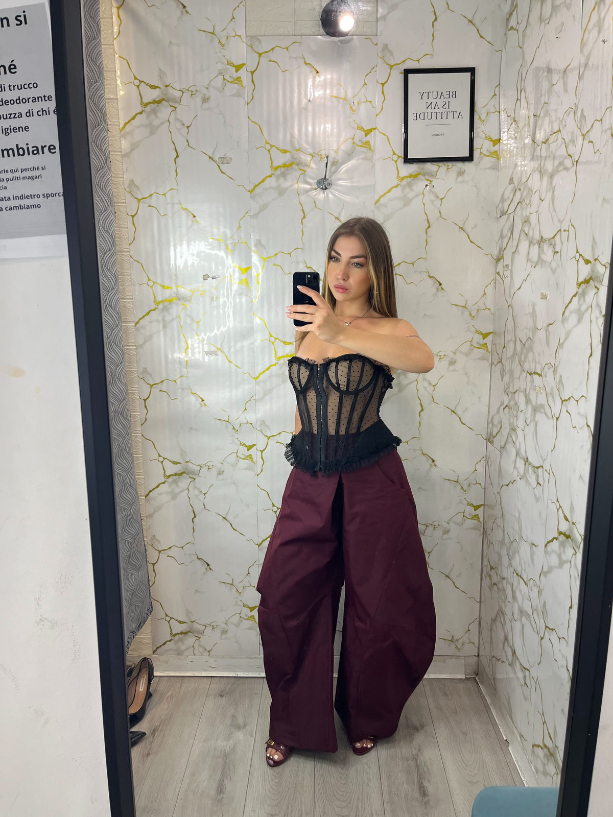 Pantalone balloon Dora