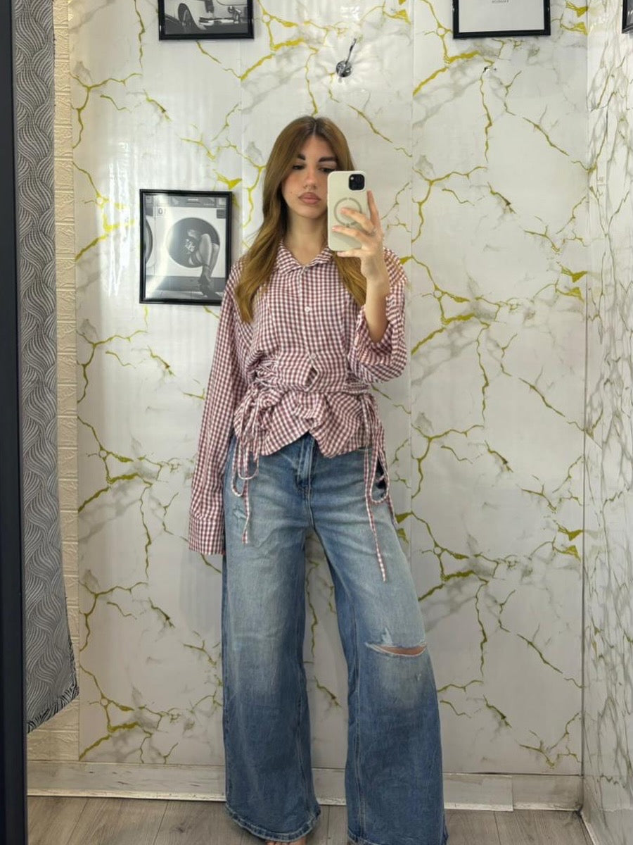 Jeans a palazzo