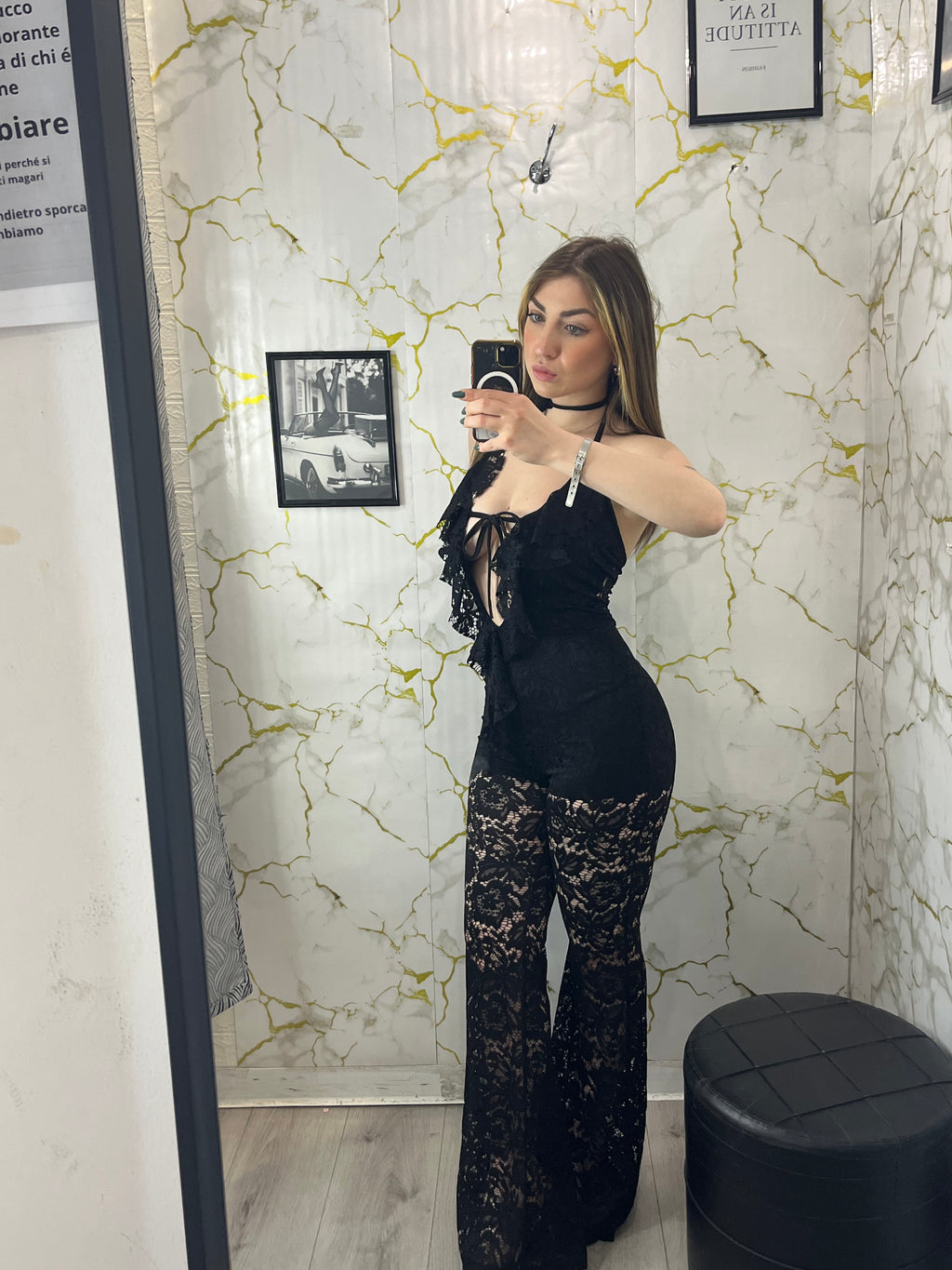 Jumpuisite in macramé Elvira