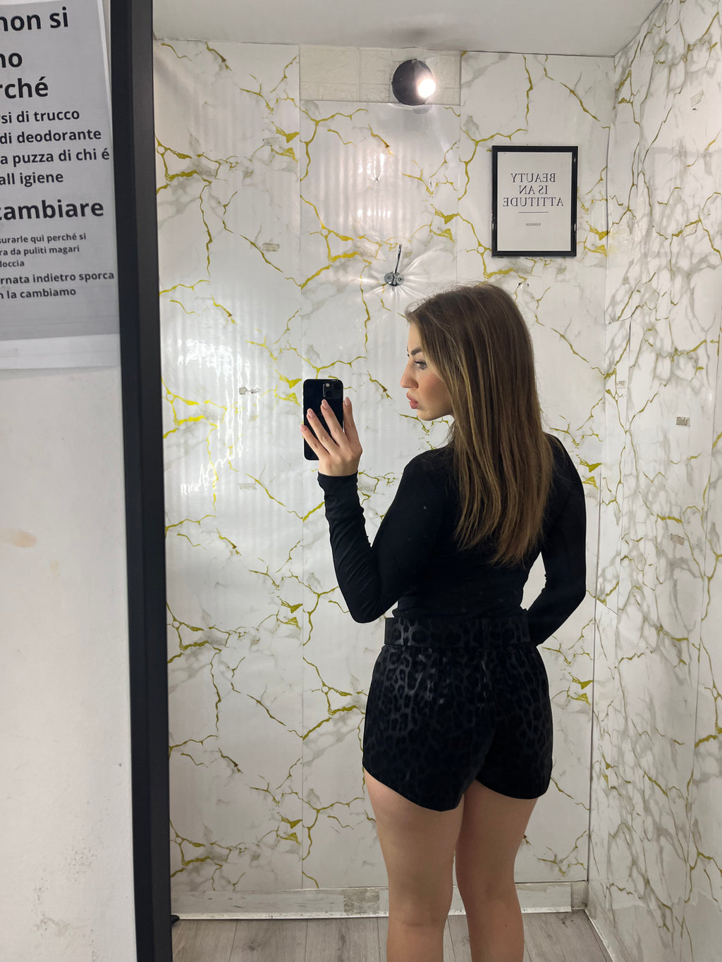 PANTALONCINO ANIMALIER