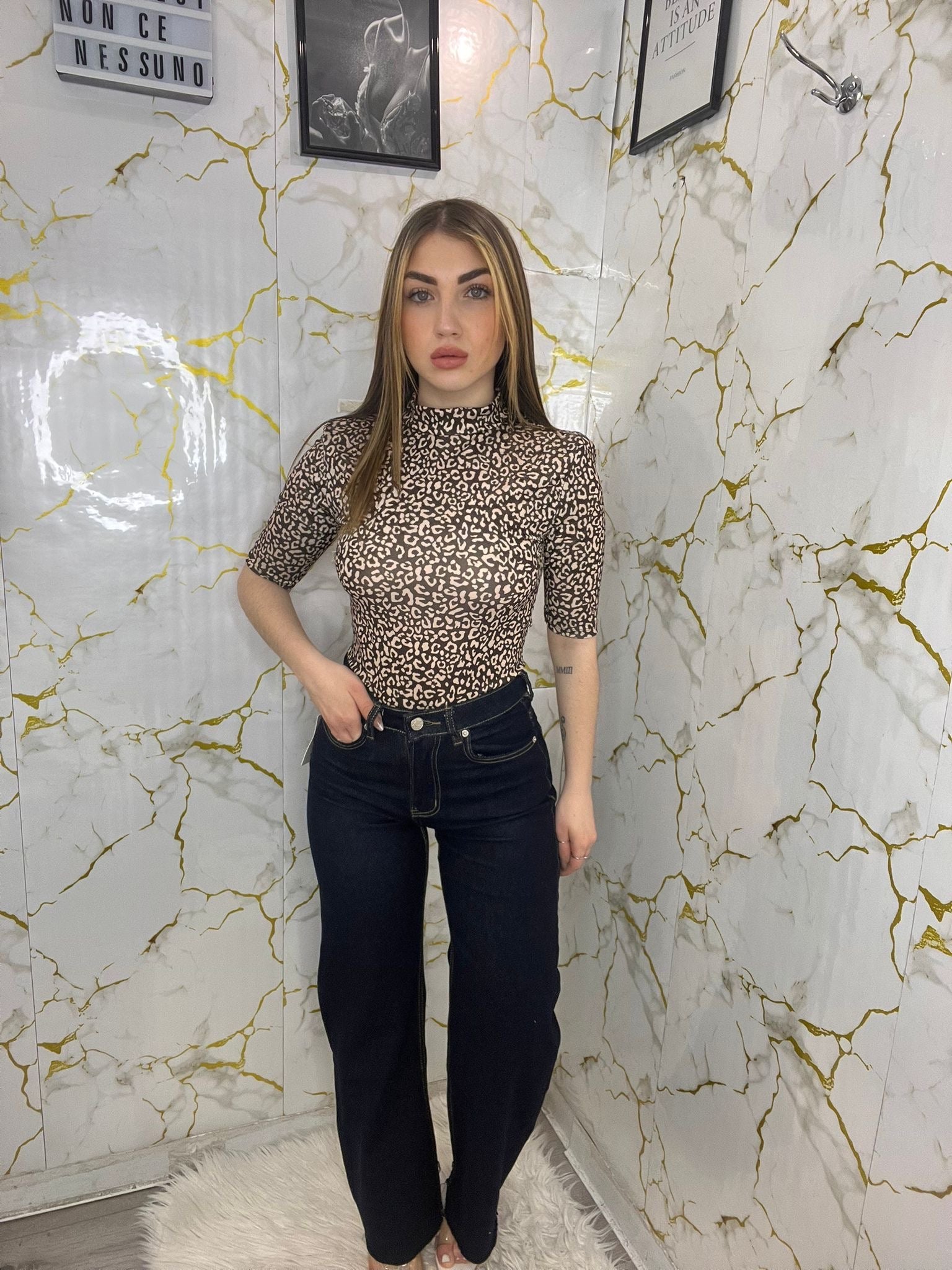 Balloon denim scuro kate
