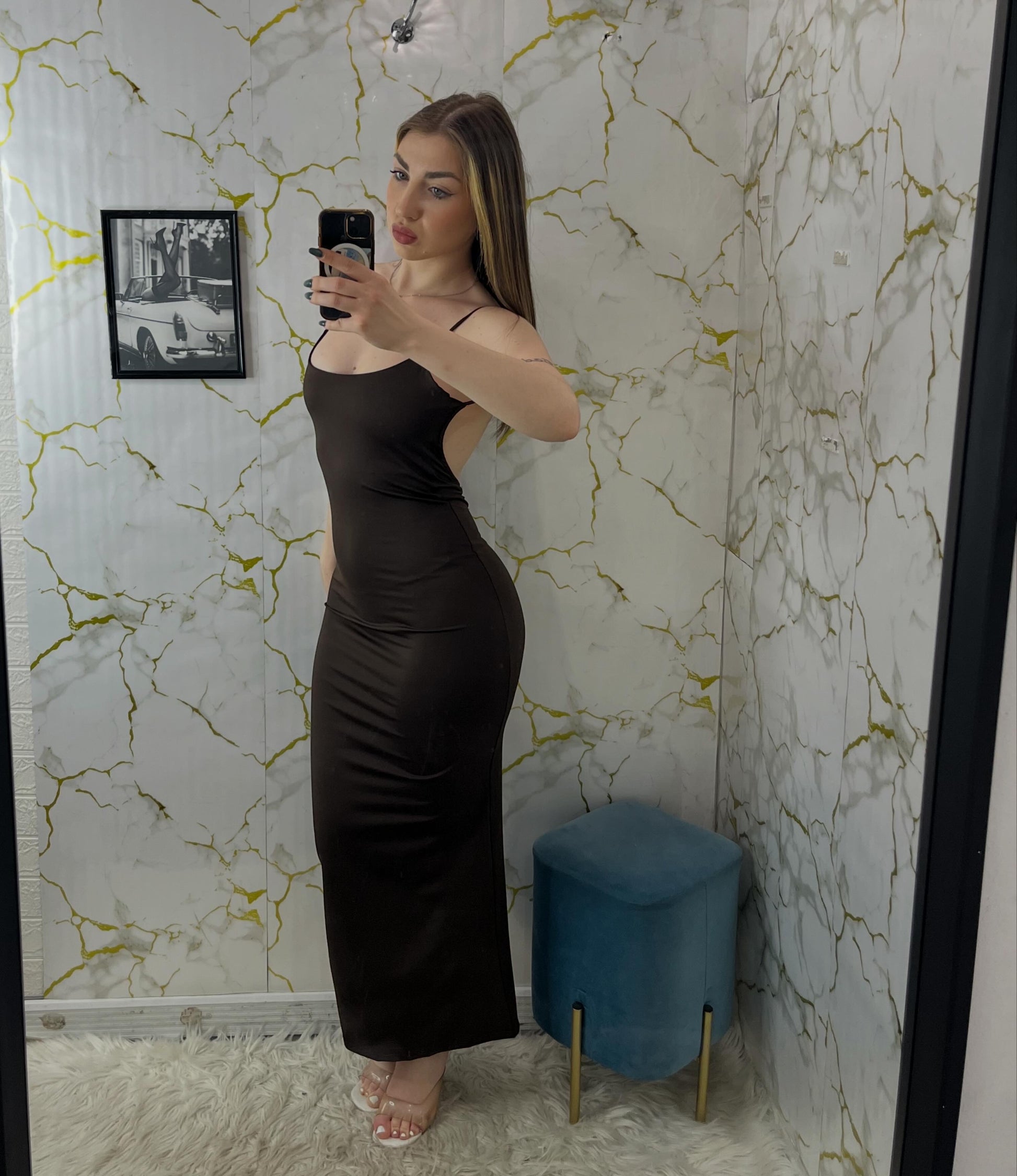 Dress in lycra Amalia
