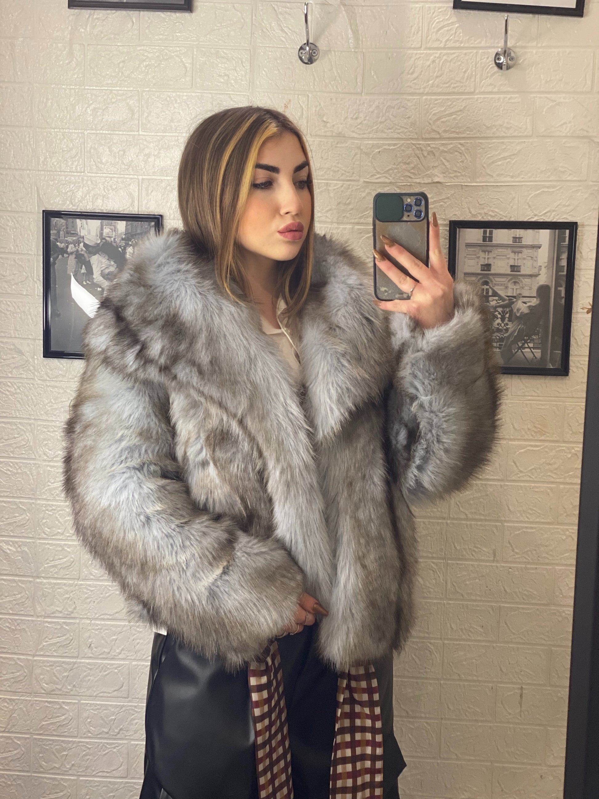 Ecopelliccia celeste meglio ti veste