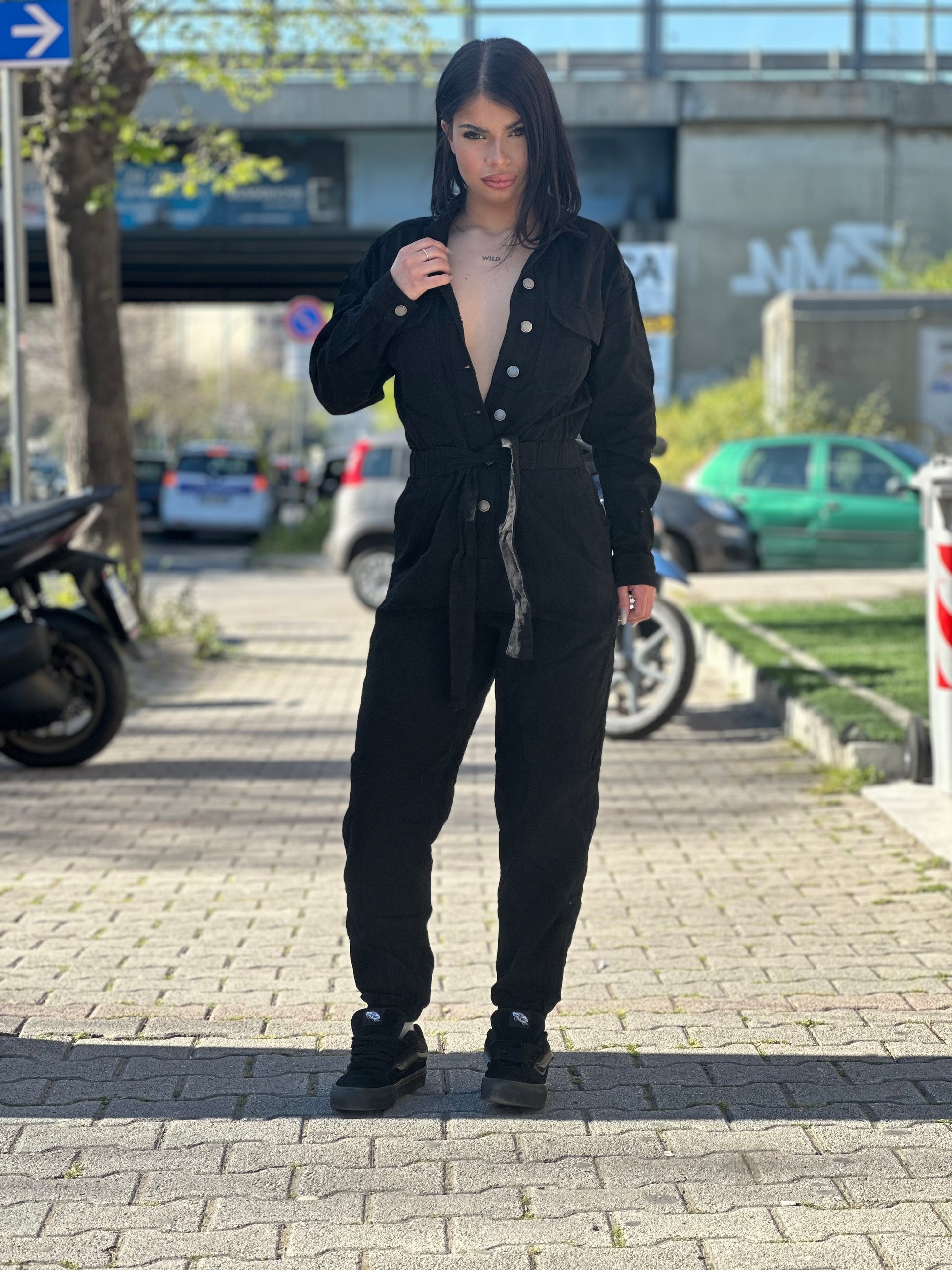Jumpsuite black new