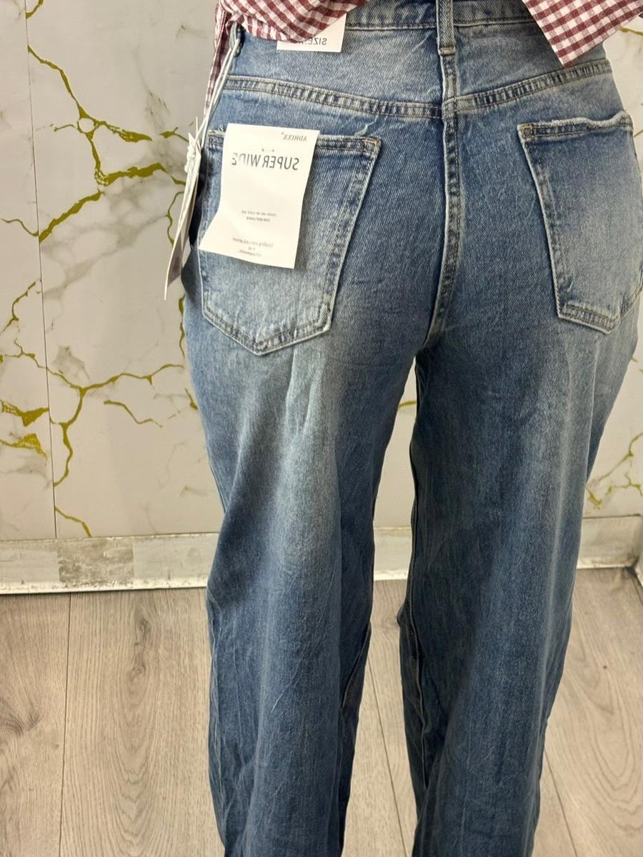 Jeans a palazzo